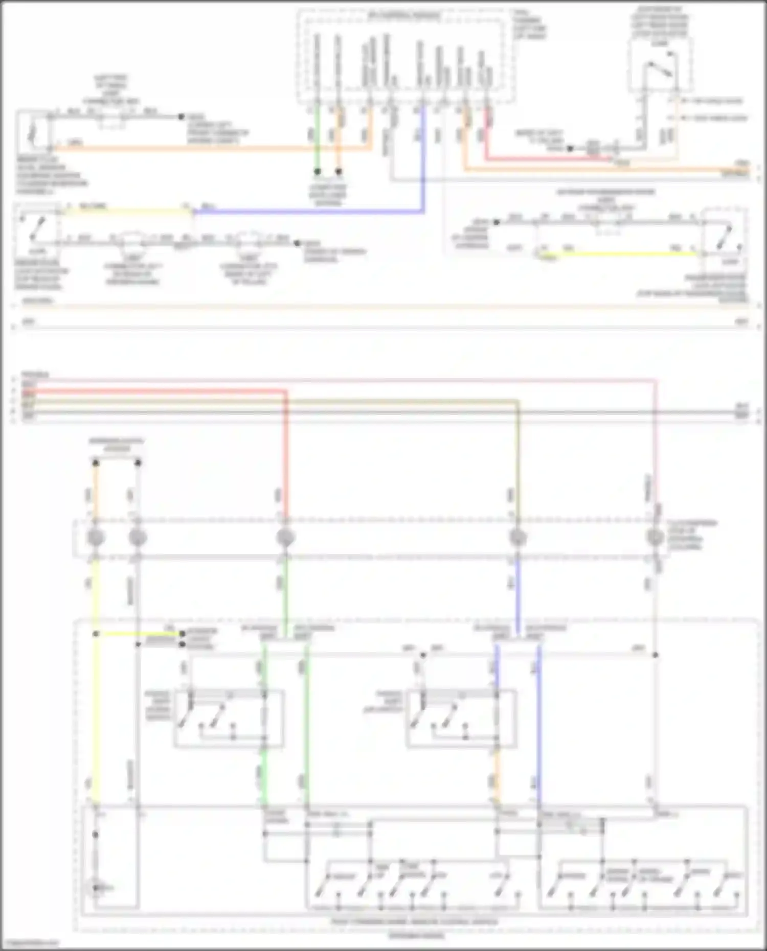 Wiring diagram ips control module for Kia Sorento IV facelift (2023-2024) (58 of 115)