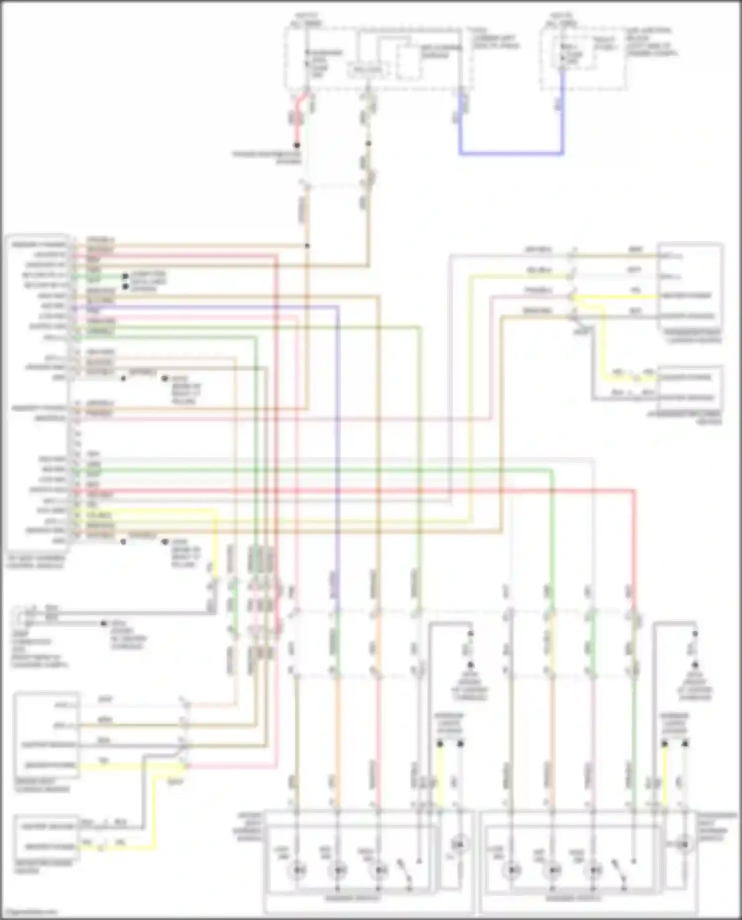 Wiring diagram ips control module for Kia Sorento IV facelift (2023-2024) (73 of 115)