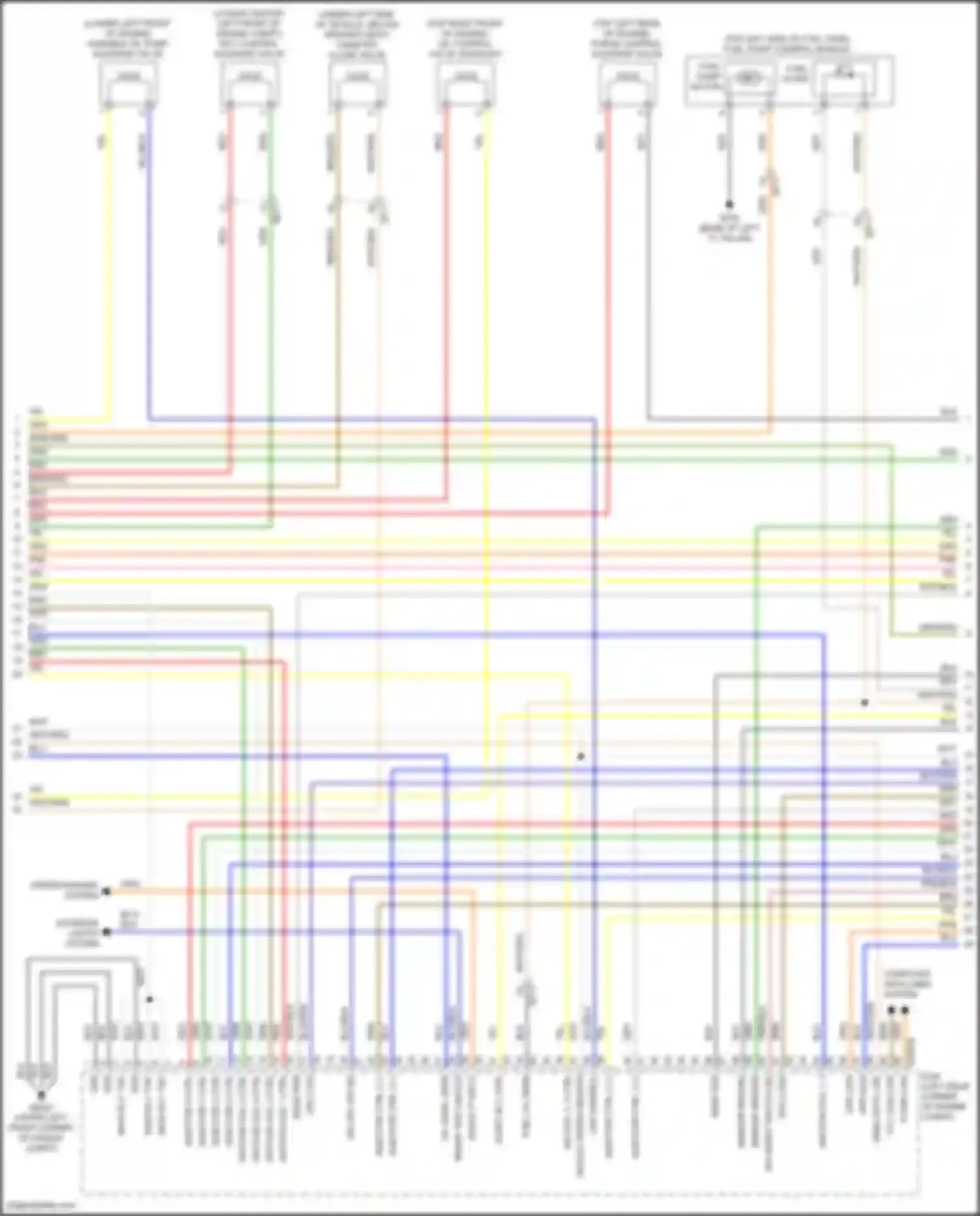 Wiring diagram isg off sw ind for Kia Sorento IV facelift (2023-2024) (2 of 2)