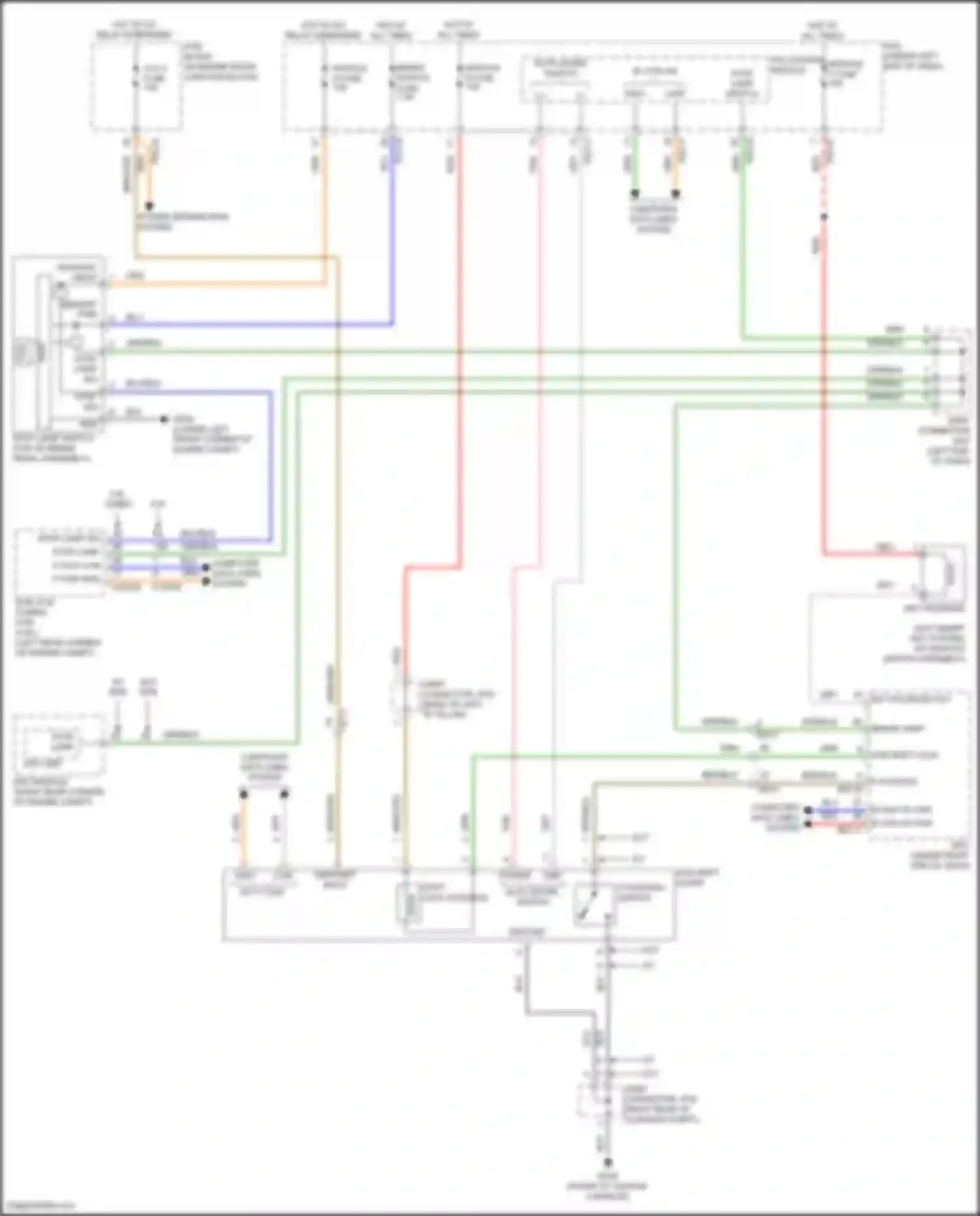 Wiring diagram key solenoid for Kia Sorento IV facelift (2023-2024) (5 of 5)