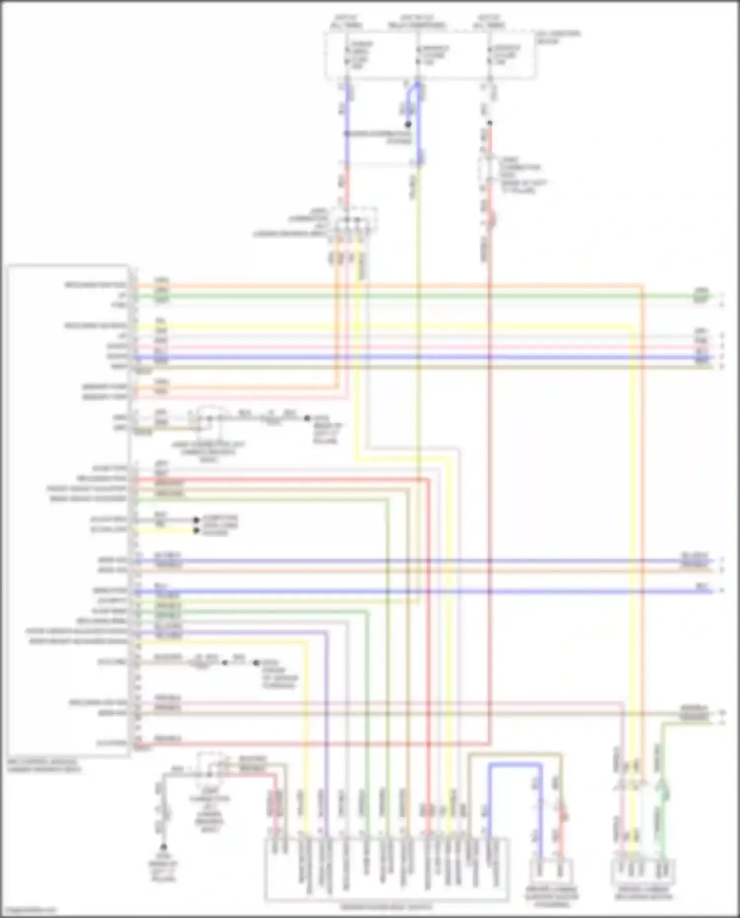 Wiring diagram lt grn/blk for Kia Sorento IV facelift (2023-2024) (1 of 4)