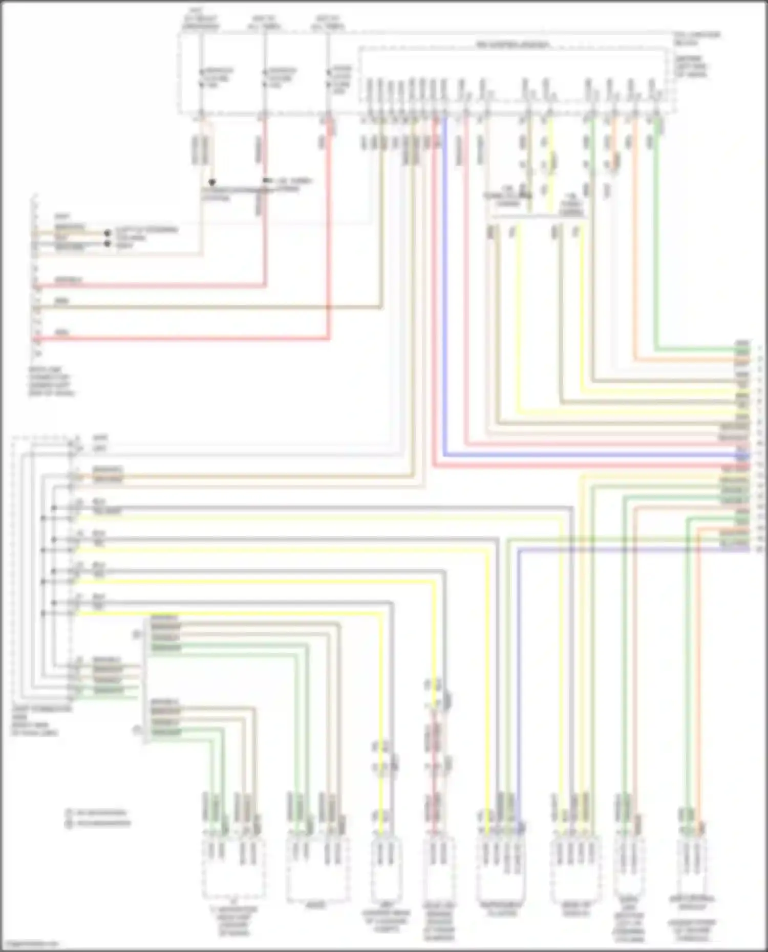 Wiring diagram m-can hi for Kia Sorento IV facelift (2023-2024) (1 of 1)