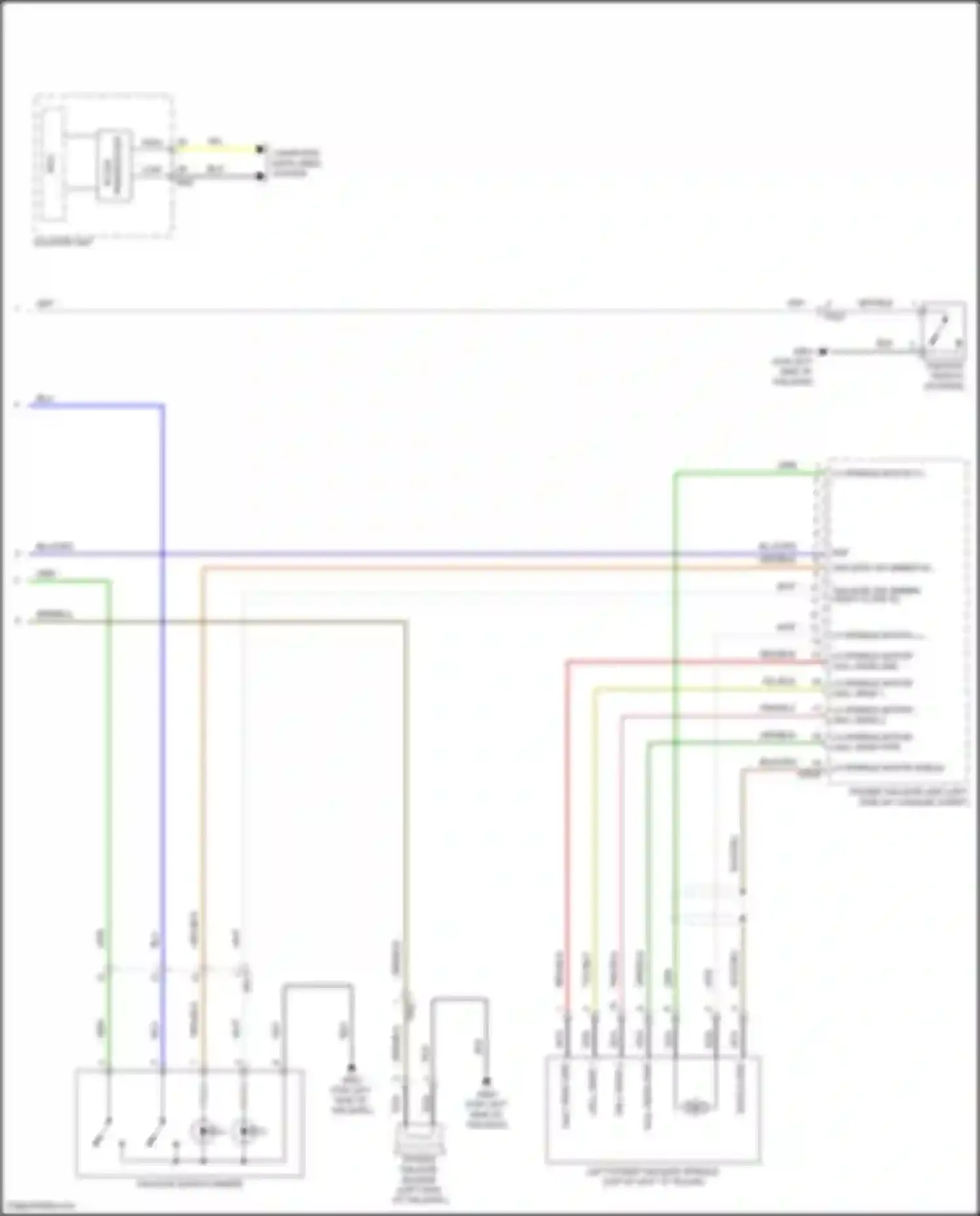 Wiring diagram m-can hs for Kia Sorento IV facelift (2023-2024) (4 of 13)