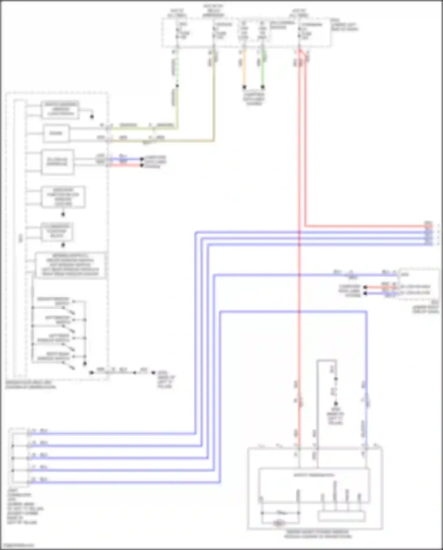 Wiring diagram module 2 fuse for Kia Sorento IV facelift (2023-2024) (7 of 22)