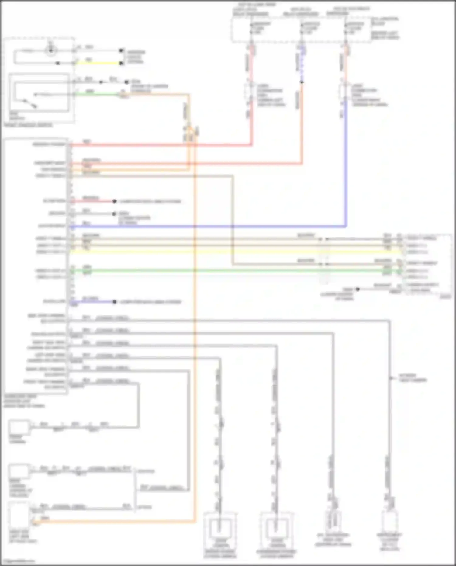 Wiring diagram module 3 fuse for Kia Sorento IV facelift (2023-2024) (4 of 23)