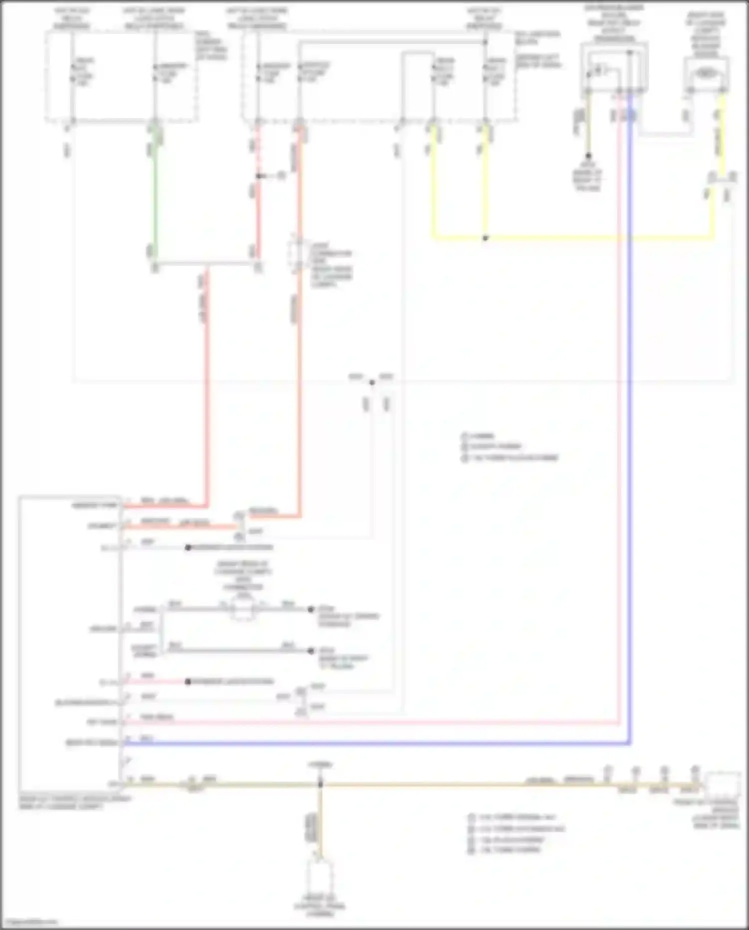 Wiring diagram module 8 fuse for Kia Sorento IV facelift (2023-2024) (11 of 18)