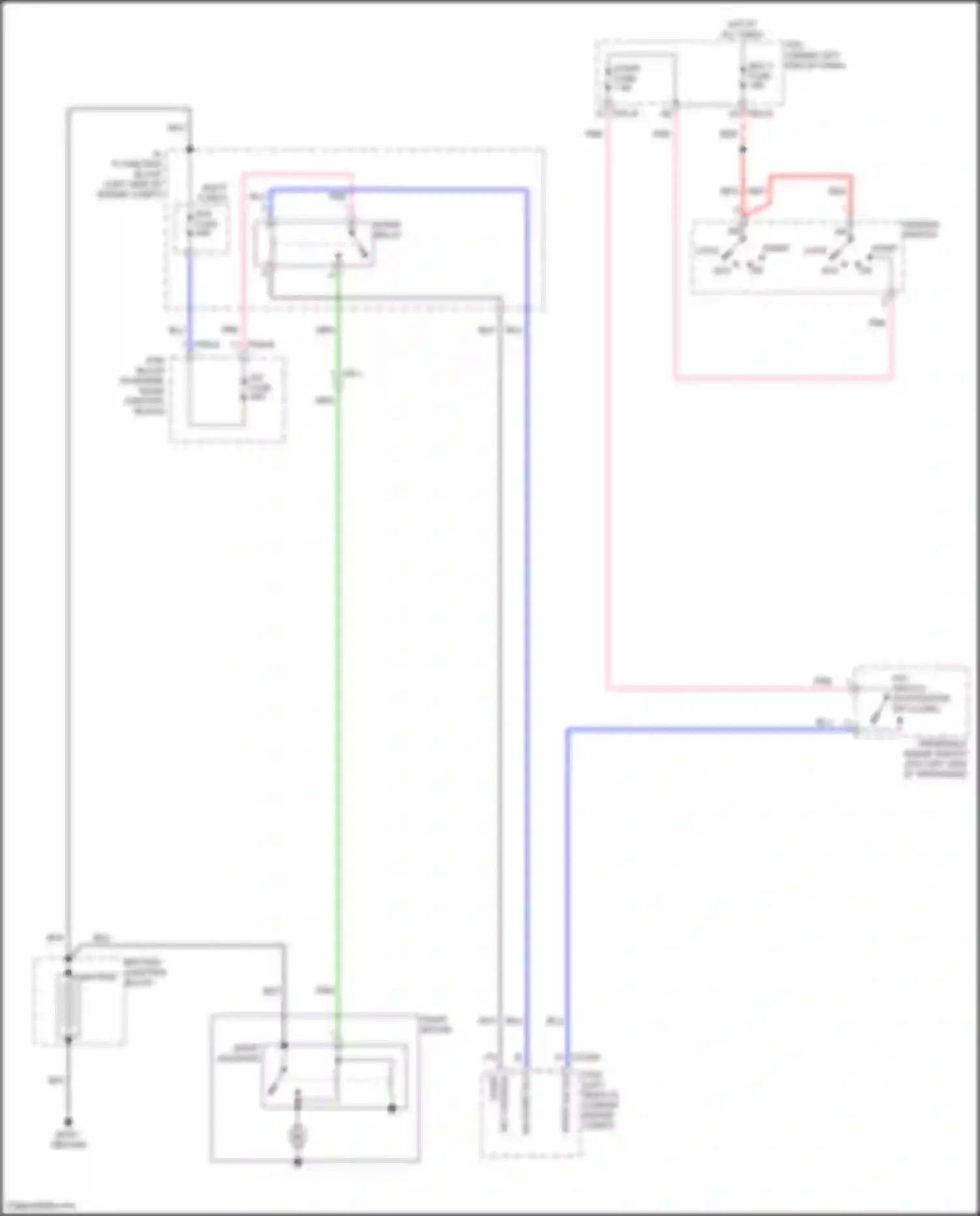 Wiring diagram multi fuse 2 for Kia Sorento IV facelift (2023-2024) (13 of 23)