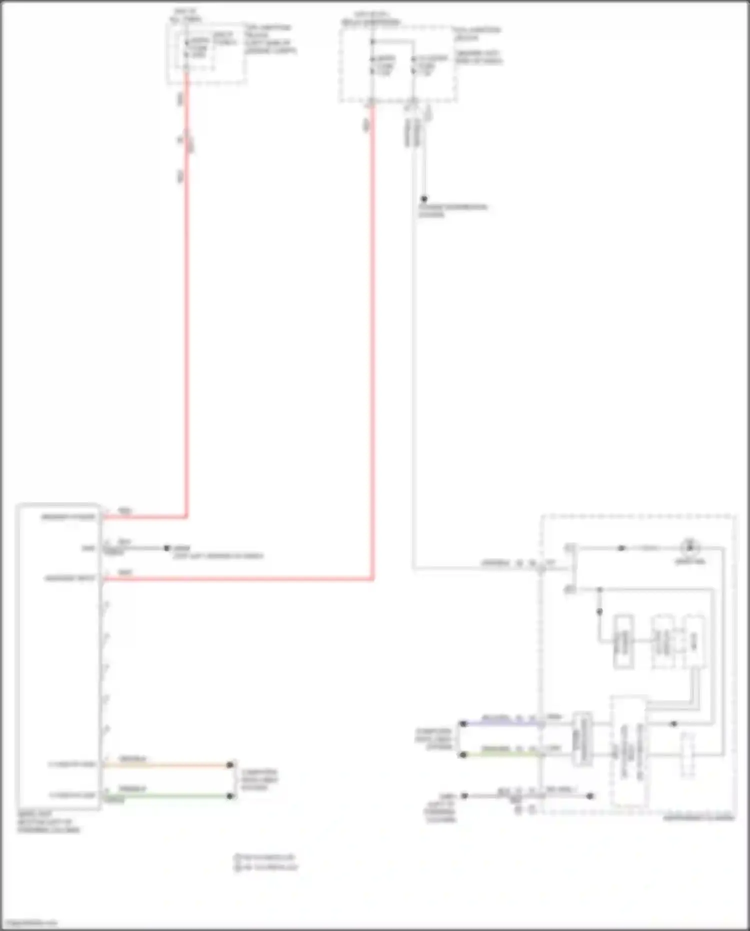 Wiring diagram multi fuse 2 for Kia Sorento IV facelift (2023-2024) (5 of 23)
