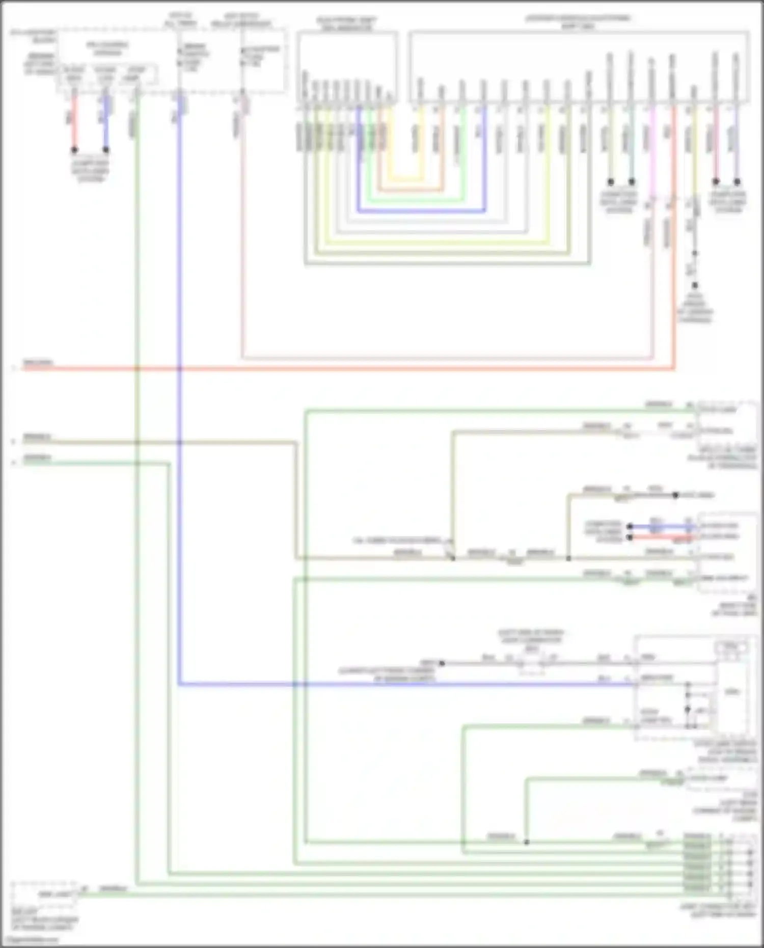 Wiring diagram p-can fd low for Kia Sorento IV facelift (2023-2024) (10 of 13)