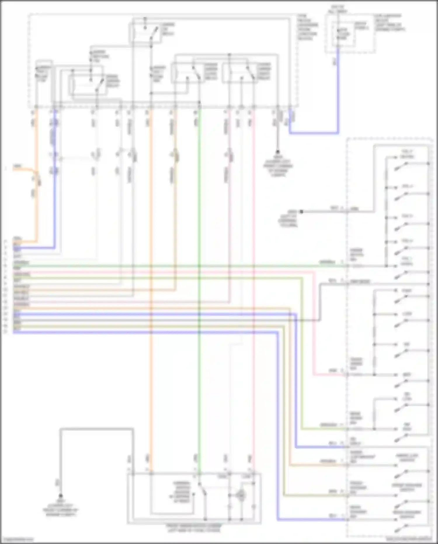 Wiring diagram pcb block for Kia Sorento IV facelift (2023-2024) (10 of 16)