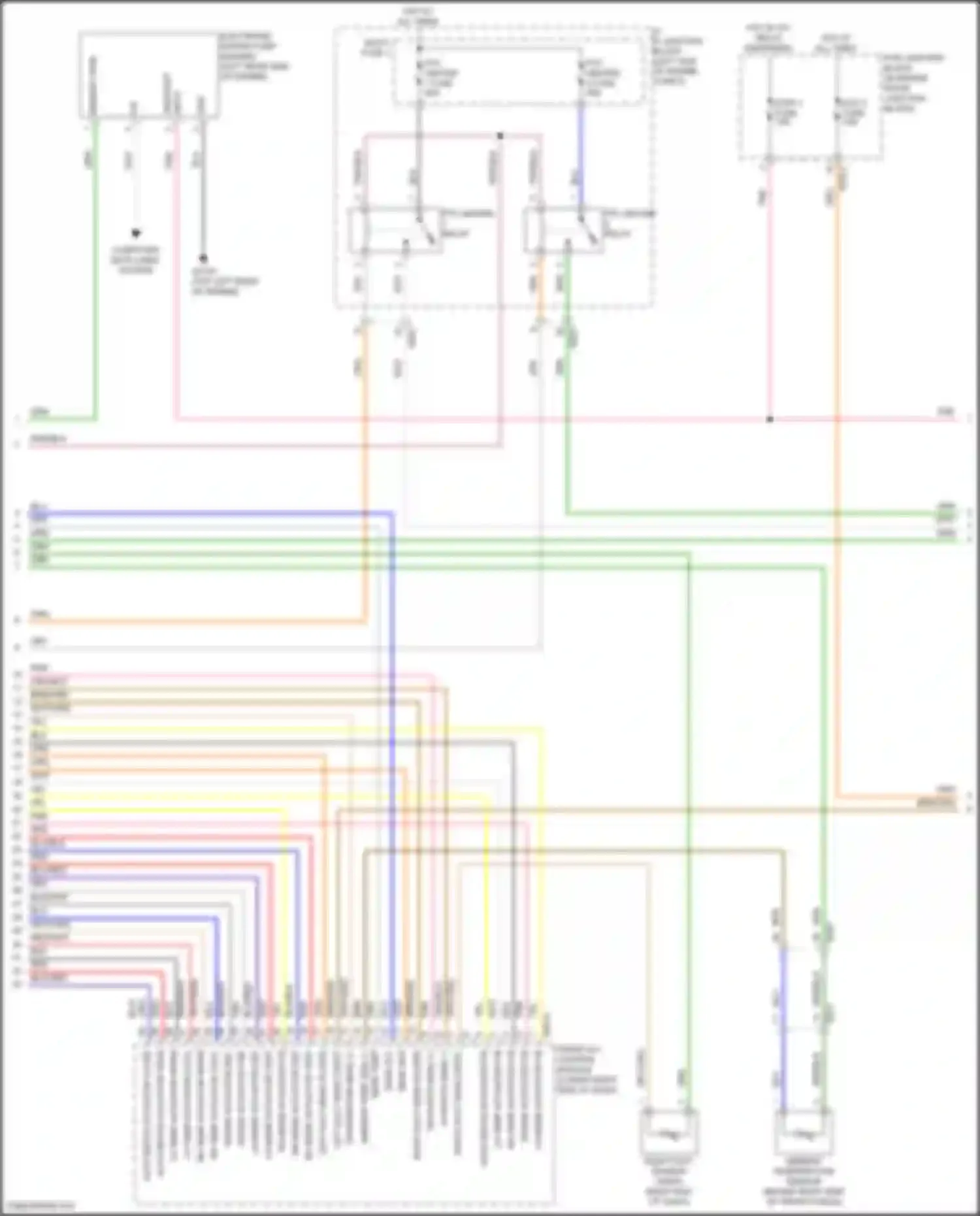 Wiring diagram pcb-c for Kia Sorento IV facelift (2023-2024) (1 of 23)