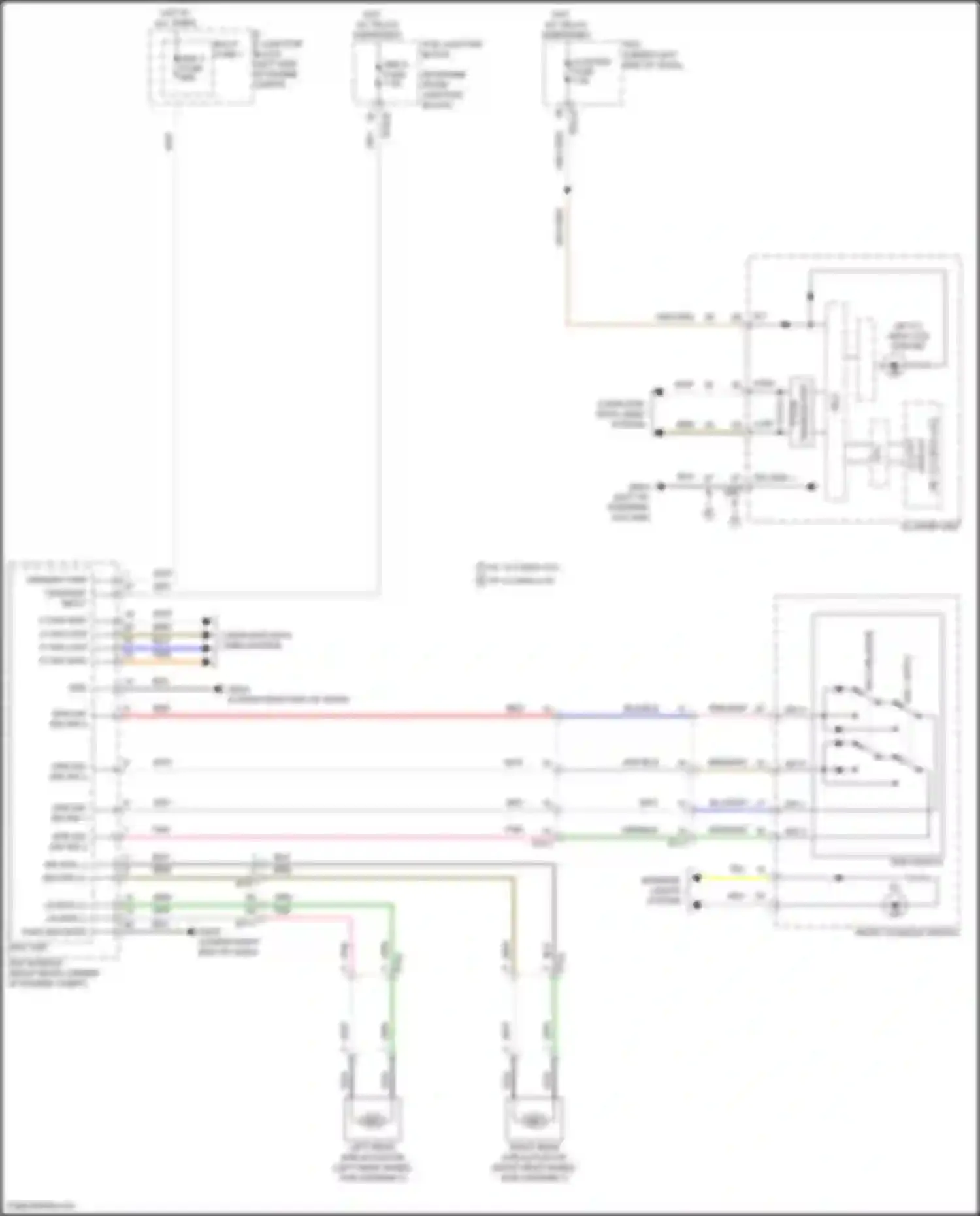 Wiring diagram red for Kia Sorento IV facelift (2023-2024) (214 of 369)
