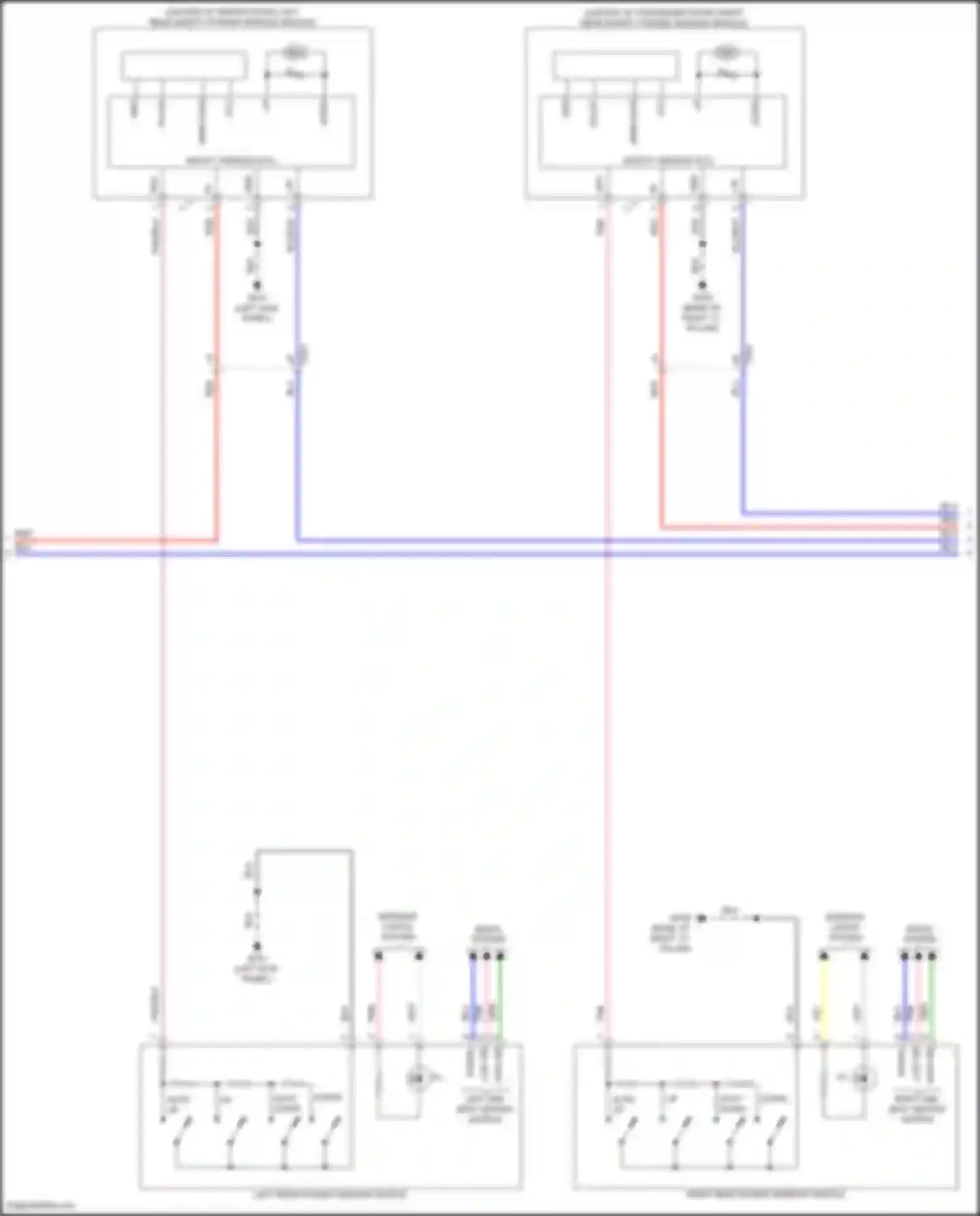 Wiring diagram red for Kia Sorento IV facelift (2023-2024) (100 of 369)
