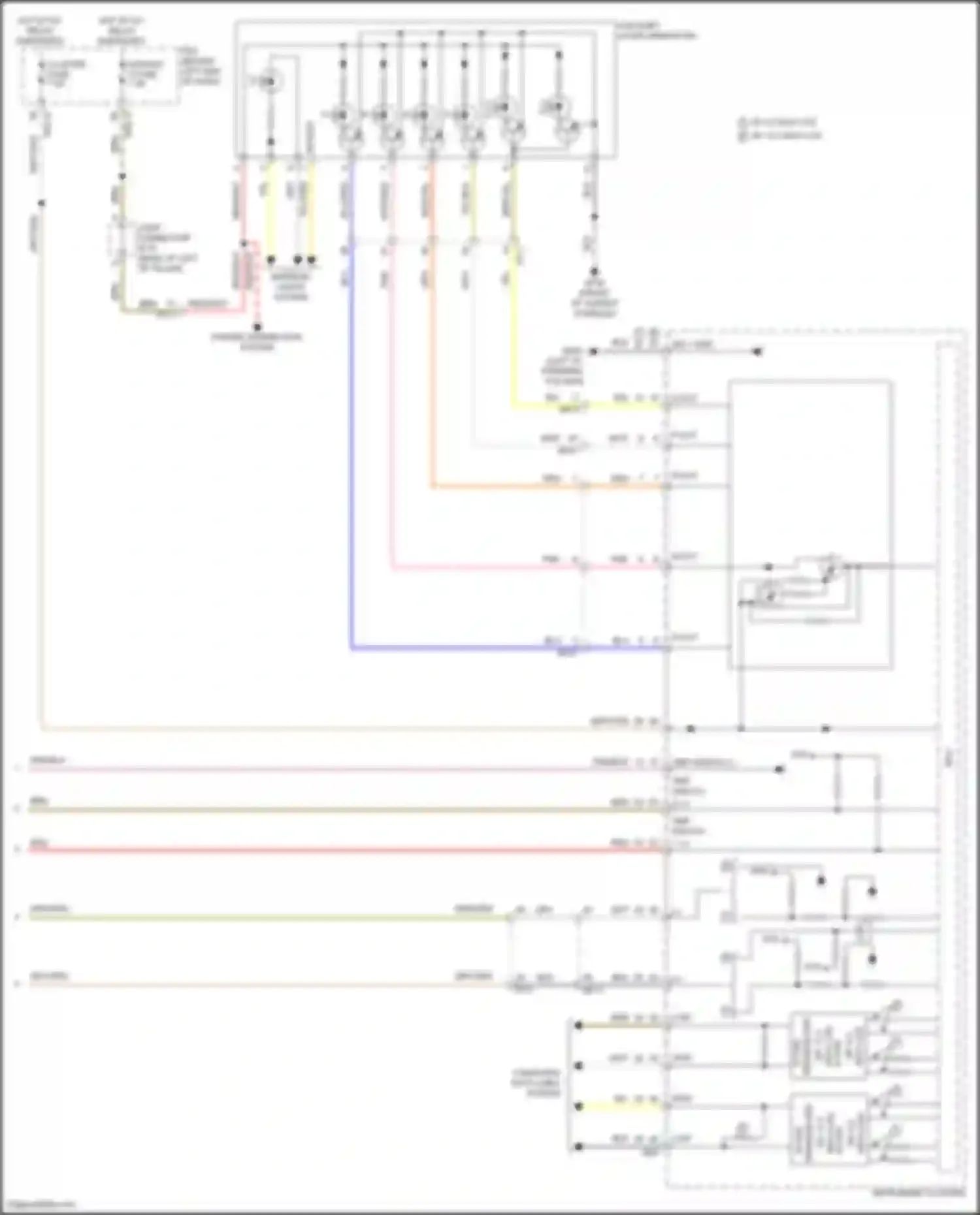 Wiring diagram red/wht for Kia Sorento IV facelift (2023-2024) (23 of 41)