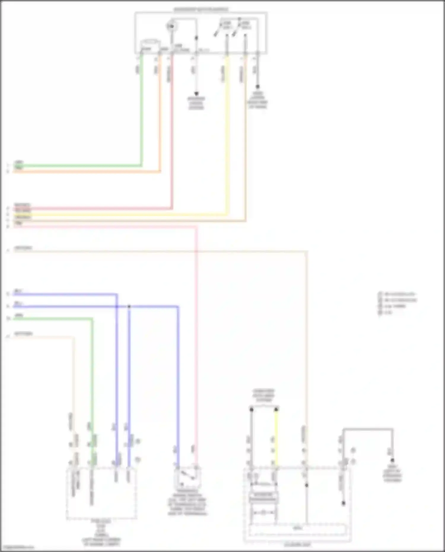 Wiring diagram sig gnd 1 for Kia Sorento IV facelift (2023-2024) (8 of 37)
