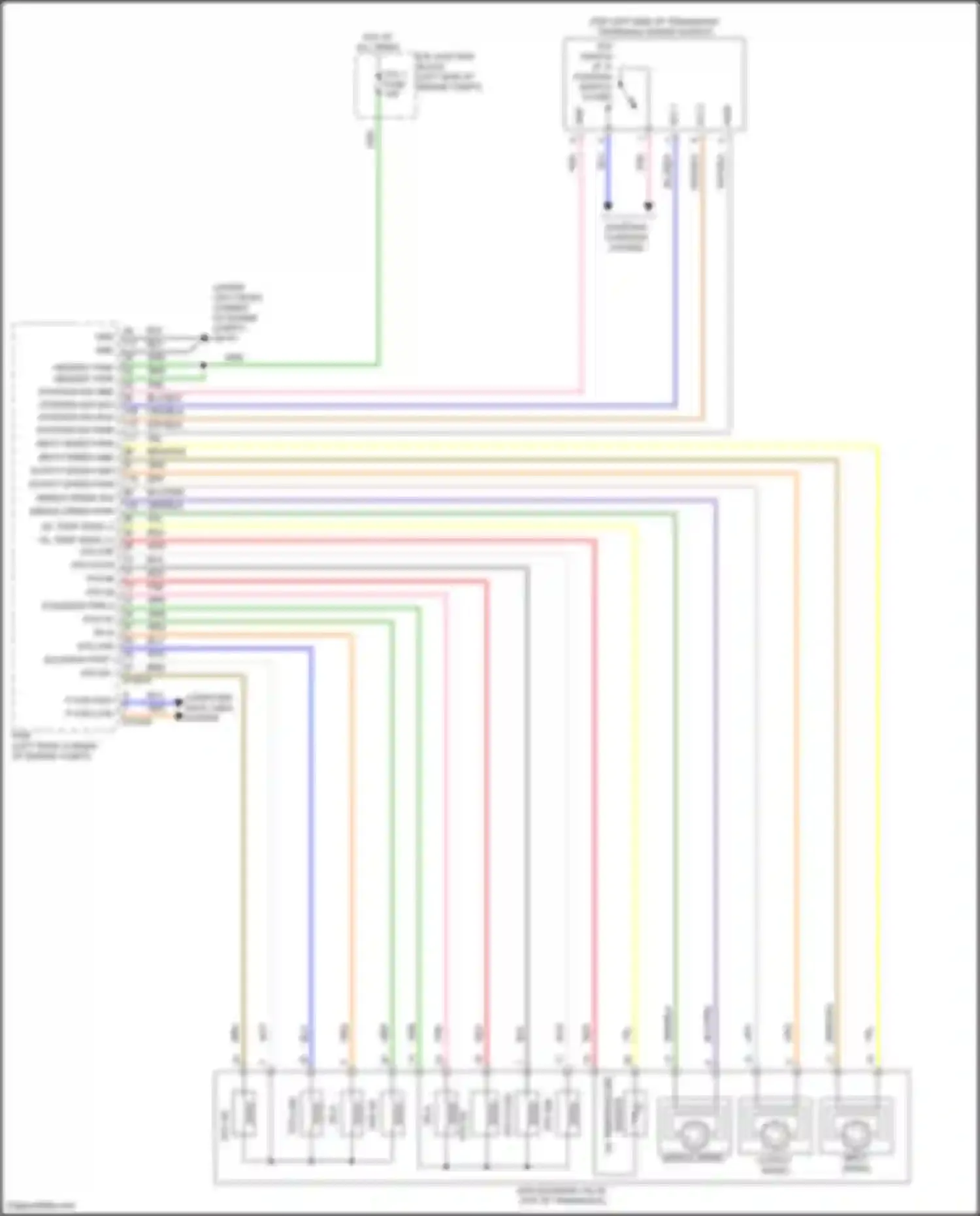 Wiring diagram solenoid pwr 1 for Kia Sorento IV facelift (2023-2024) (1 of 1)