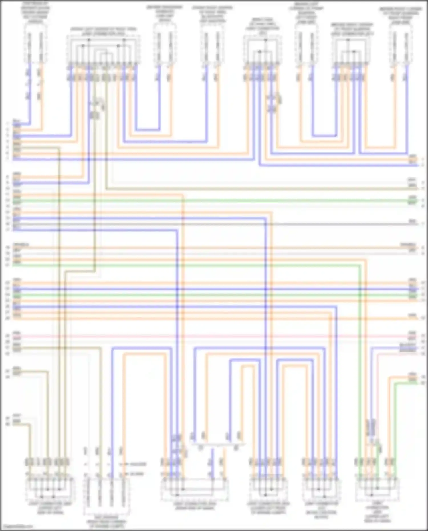 Wiring diagram uwb l-can low for Kia Sorento IV facelift (2023-2024) (2 of 7)