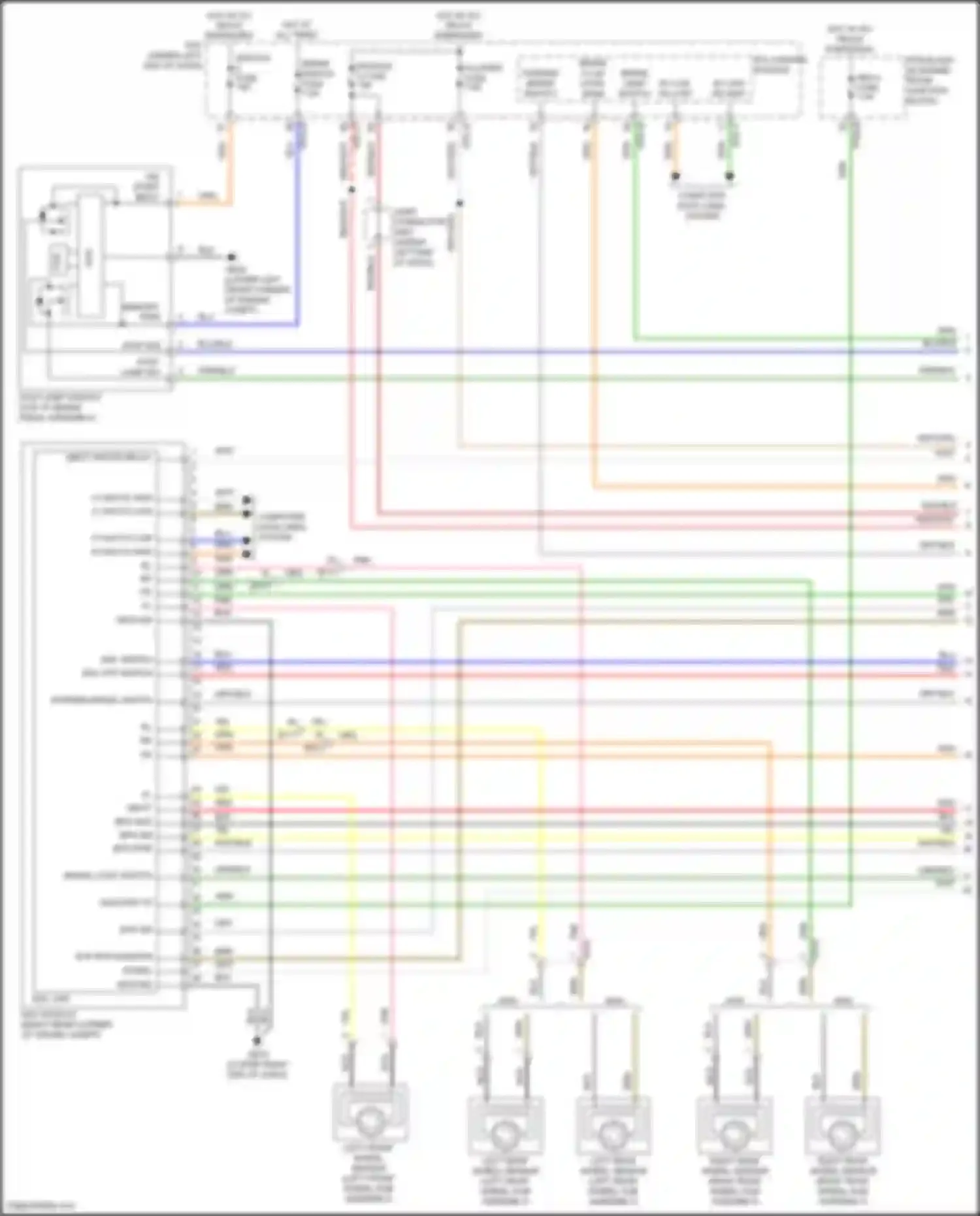 Wiring diagram wht/blk for Kia Sorento IV facelift (2023-2024) (3 of 135)