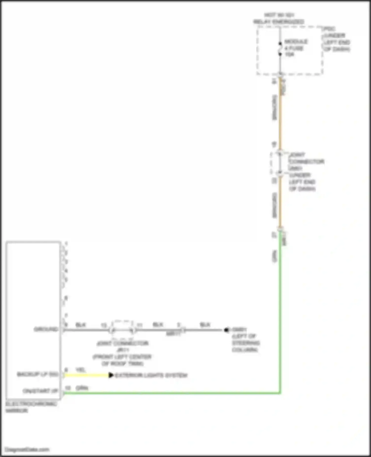 Wiring diagram yel for Kia Sorento IV facelift (2023-2024) (124 of 317)