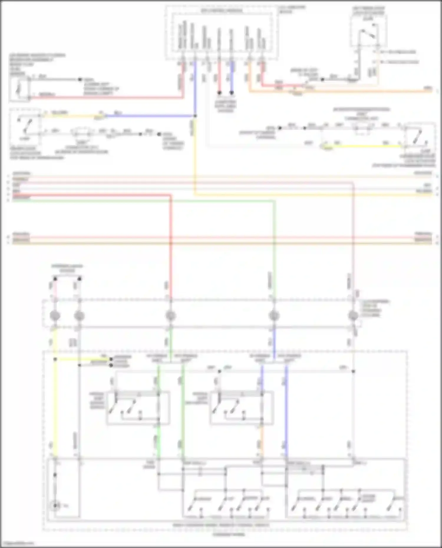 Wiring diagram yel/org for Kia Sorento IV facelift (2023-2024) (35 of 110)