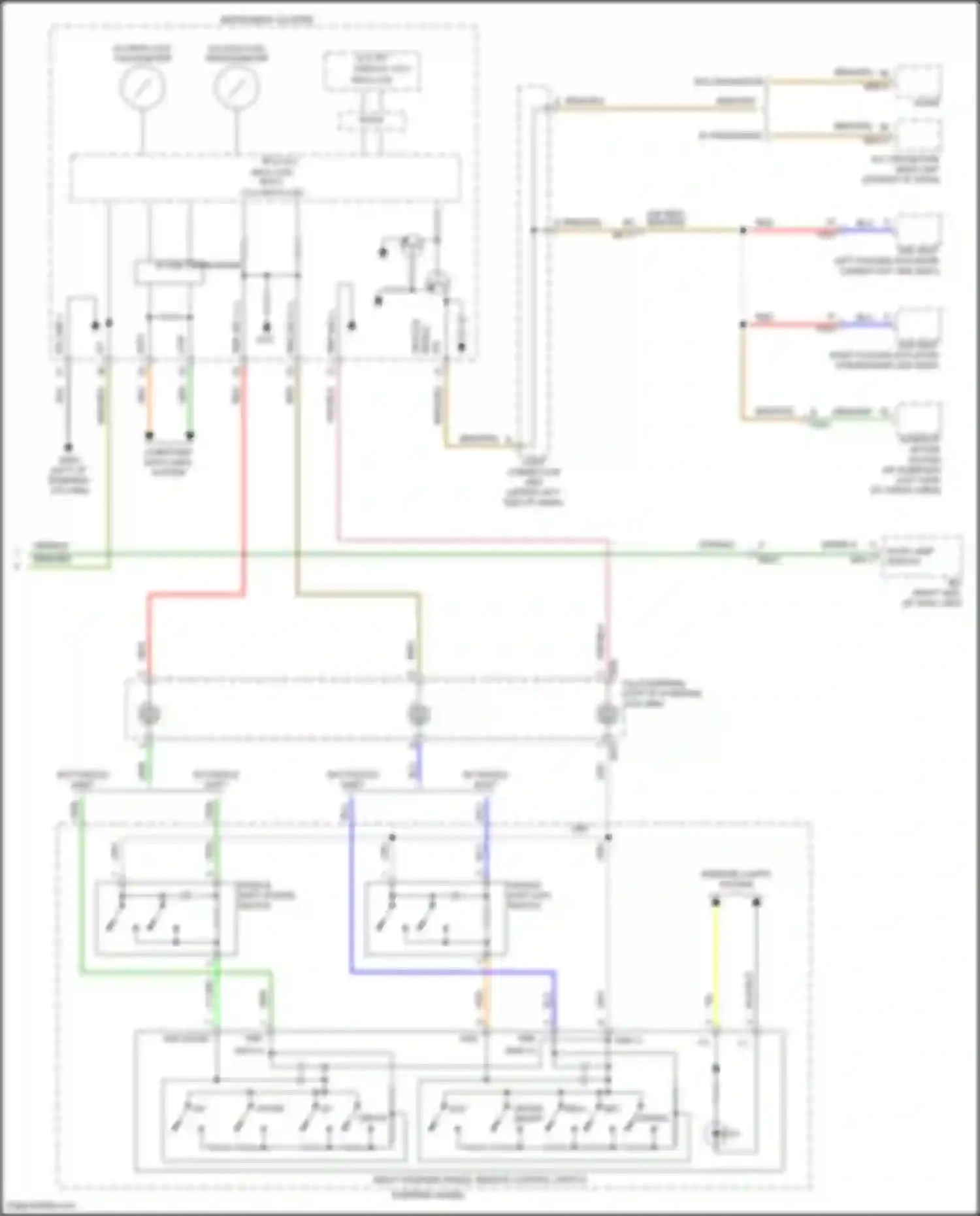Sorento Kia IV (2020-2024): Cruise control circuit, except hybrid (3 of 3)
