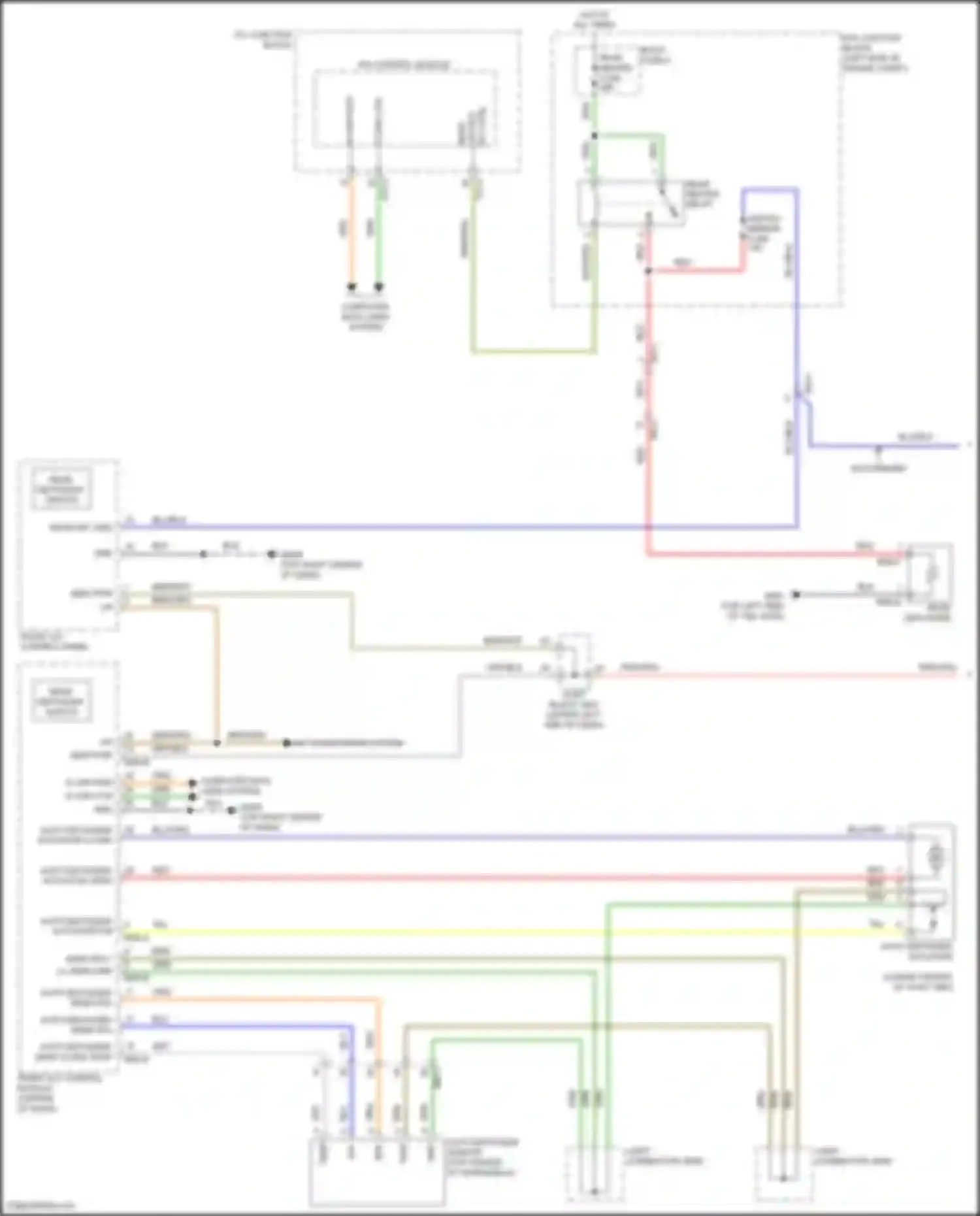Sorento Kia IV (2020-2024): Defoggers circuit, hybrid (1 of 2)