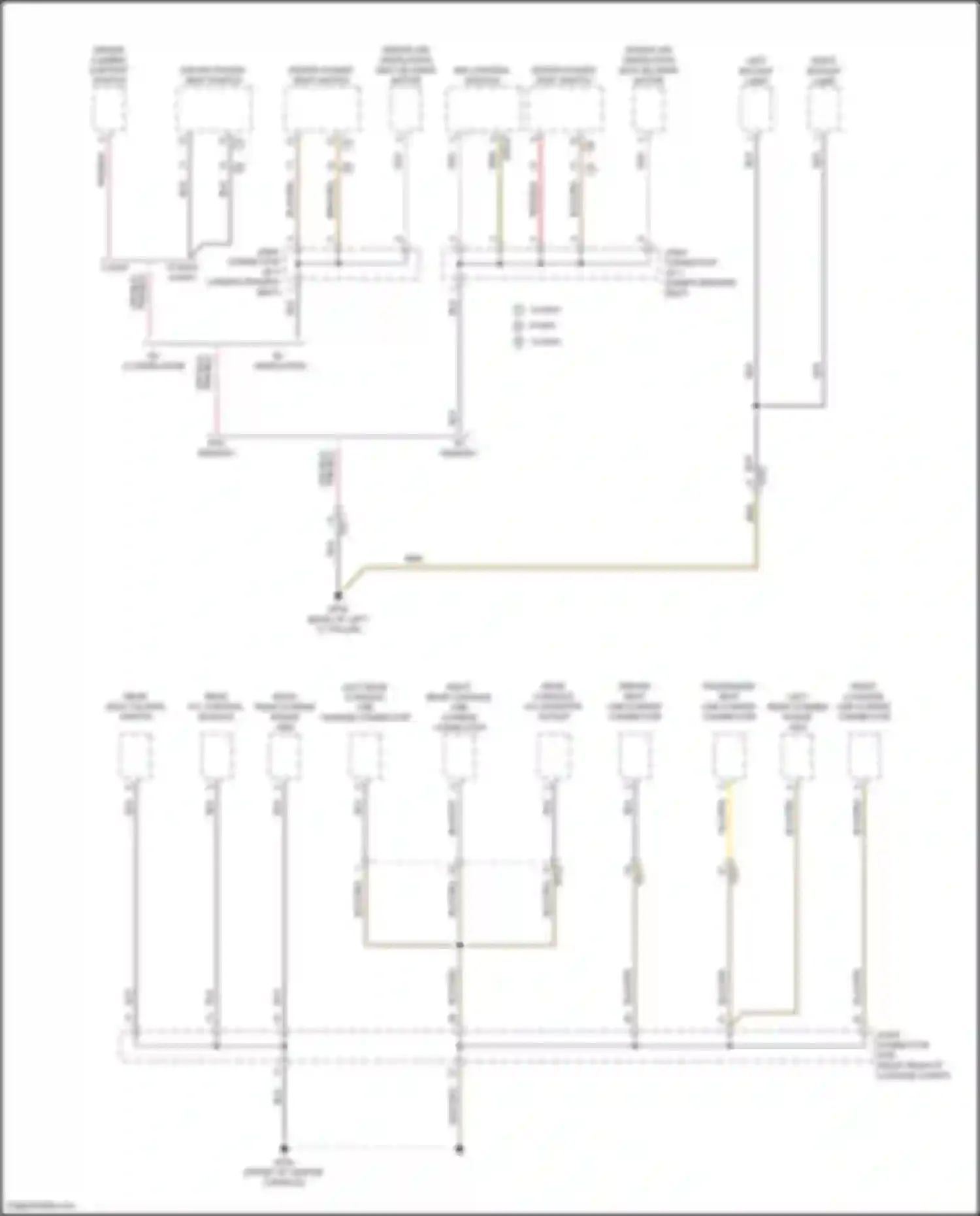 Sorento Kia IV (2020-2024): Ground distribution circuit, hybrid (1 of 7)
