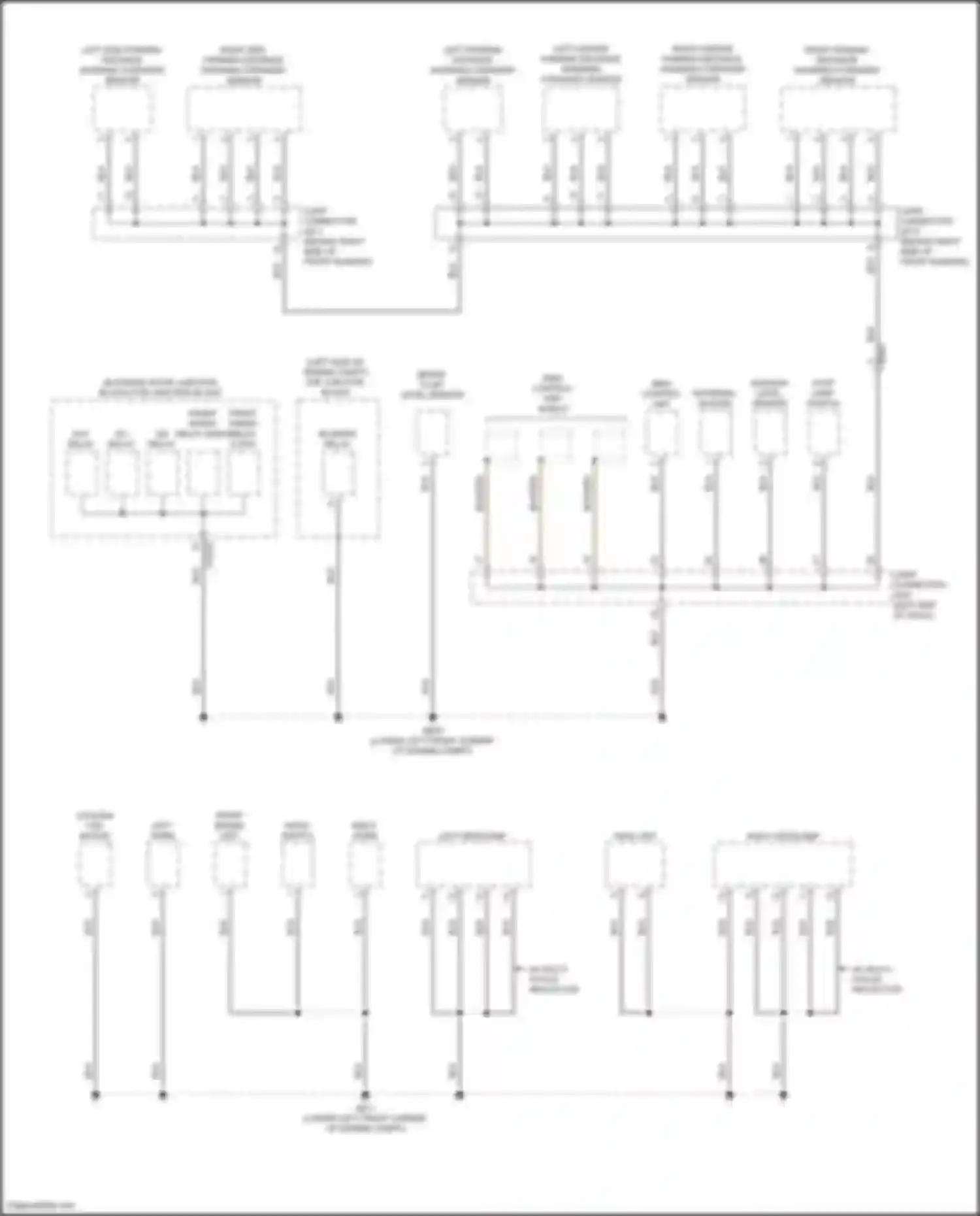 Sorento Kia IV (2020-2024): Ground distribution circuit, hybrid (4 of 7)