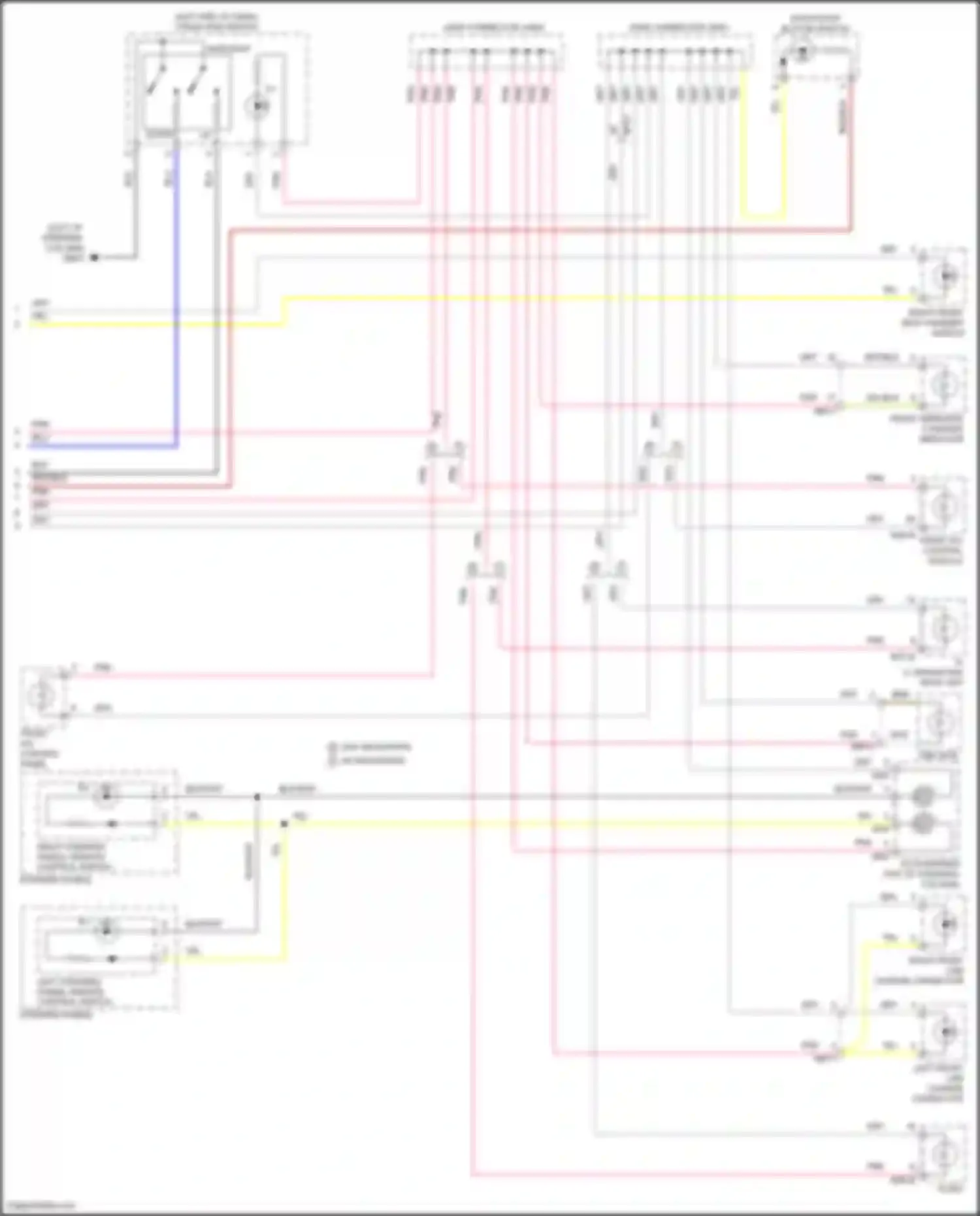Sorento Kia IV (2020-2024): Instrument illumination circuit, except hybrid (3 of 3)