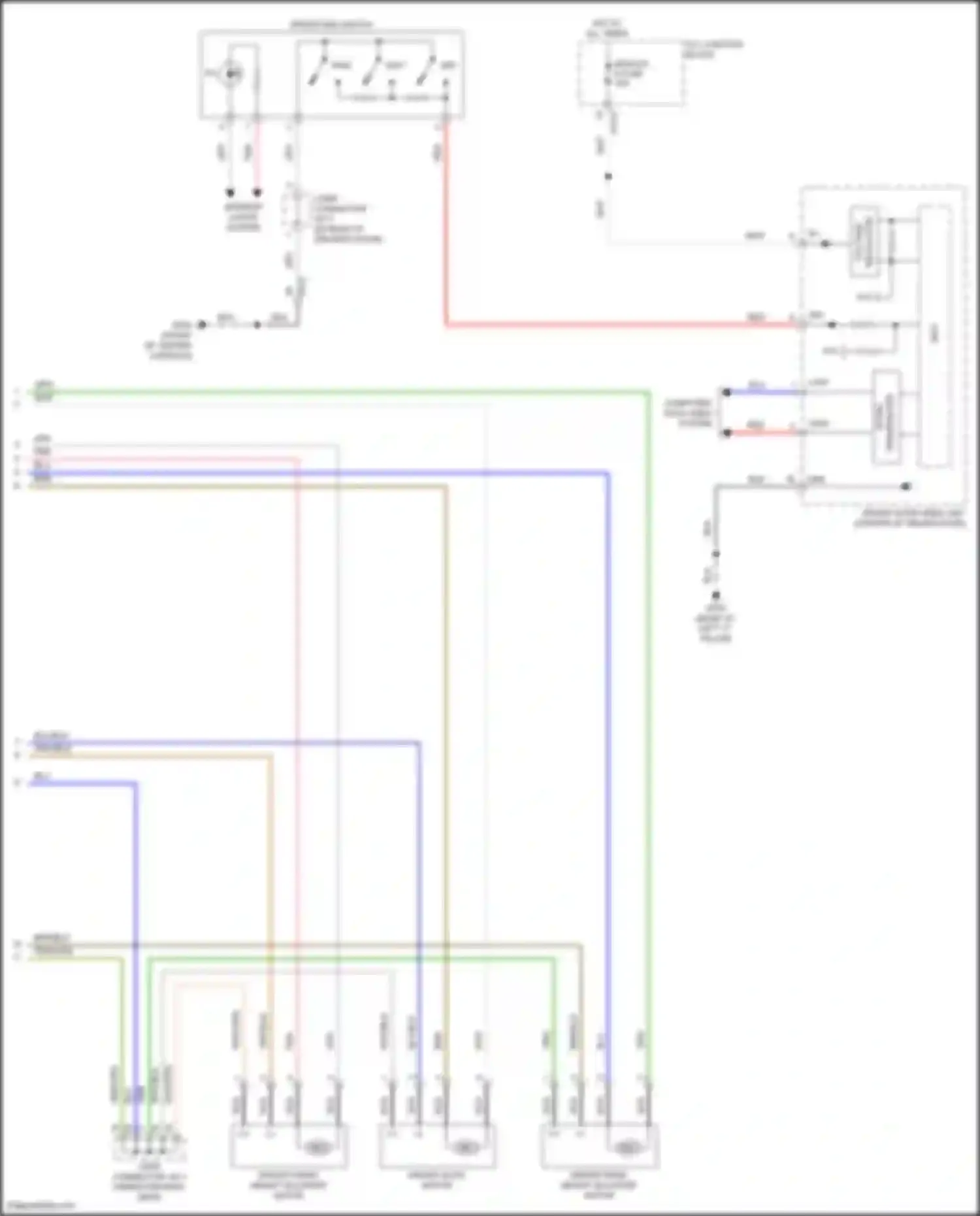 Sorento Kia IV (2020-2024): Memory seat circuit, 10-way (2 of 2)