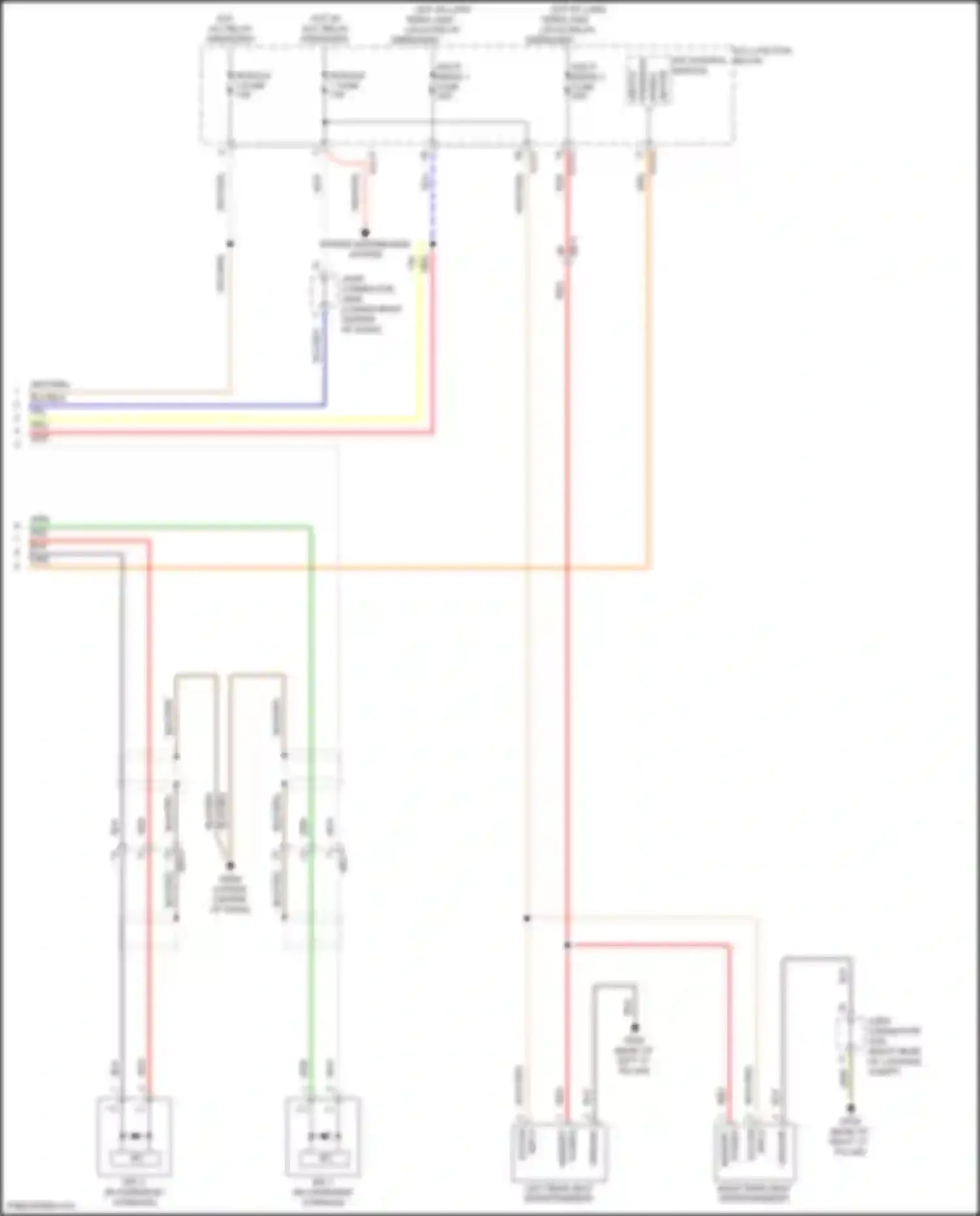 Sorento Kia IV (2020-2024): Navigation circuit, hybrid w/o amplifier (3 of 3)
