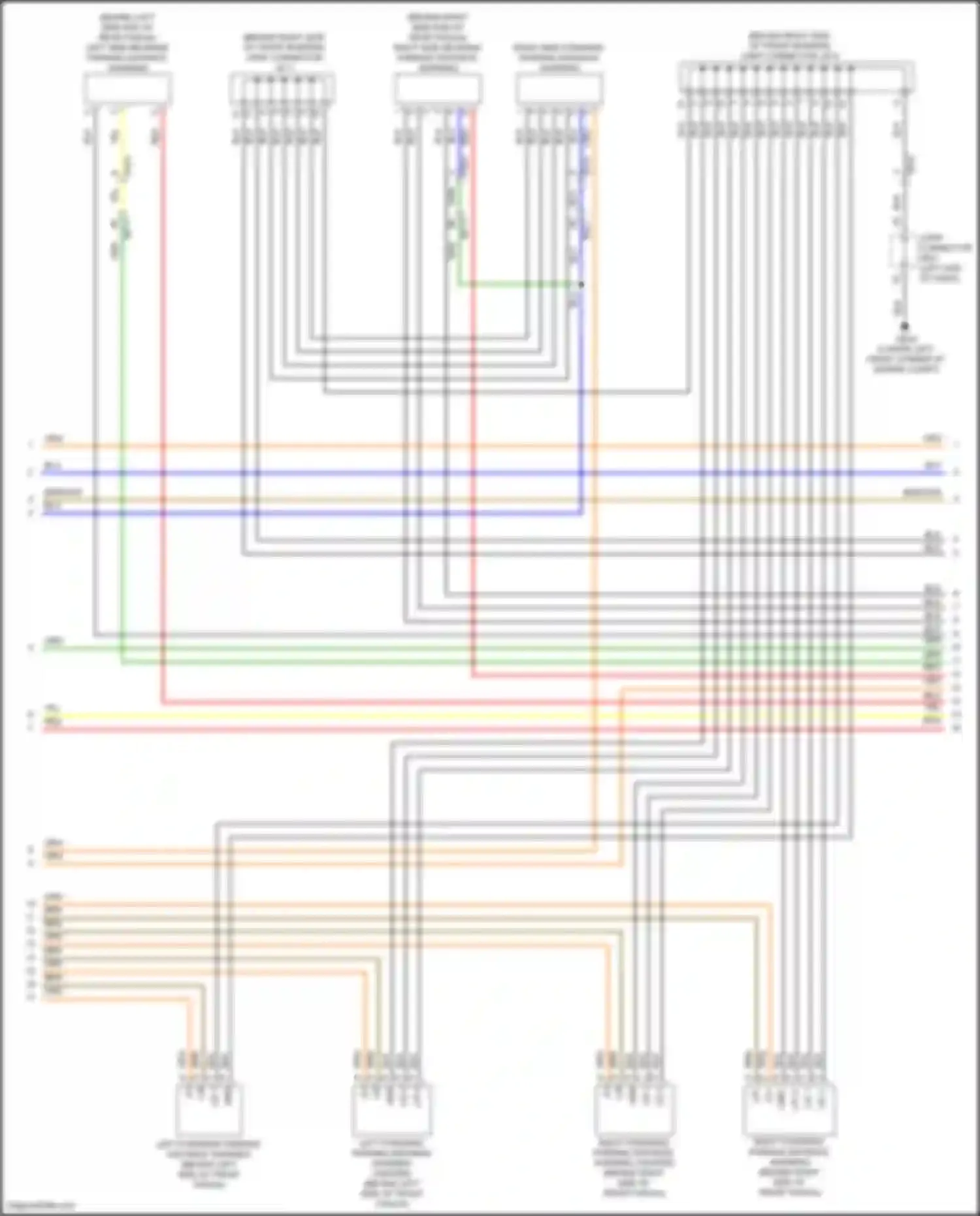 Sorento Kia IV (2020-2024): Parking assistant circuit, hybrid w/ pca (2 of 3)