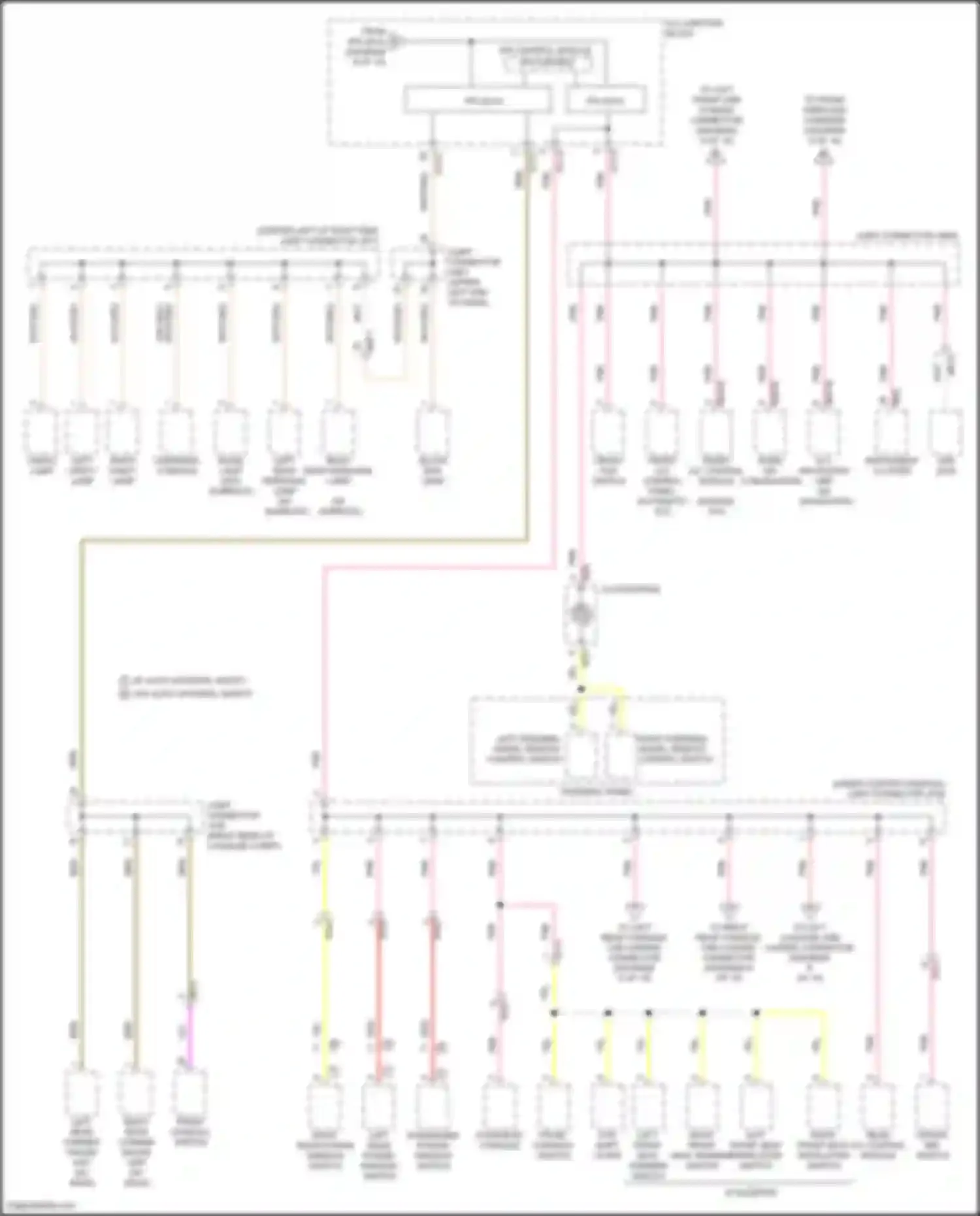 Sorento Kia IV (2020-2024): Power distribution circuit, except hybrid (7 of 10)