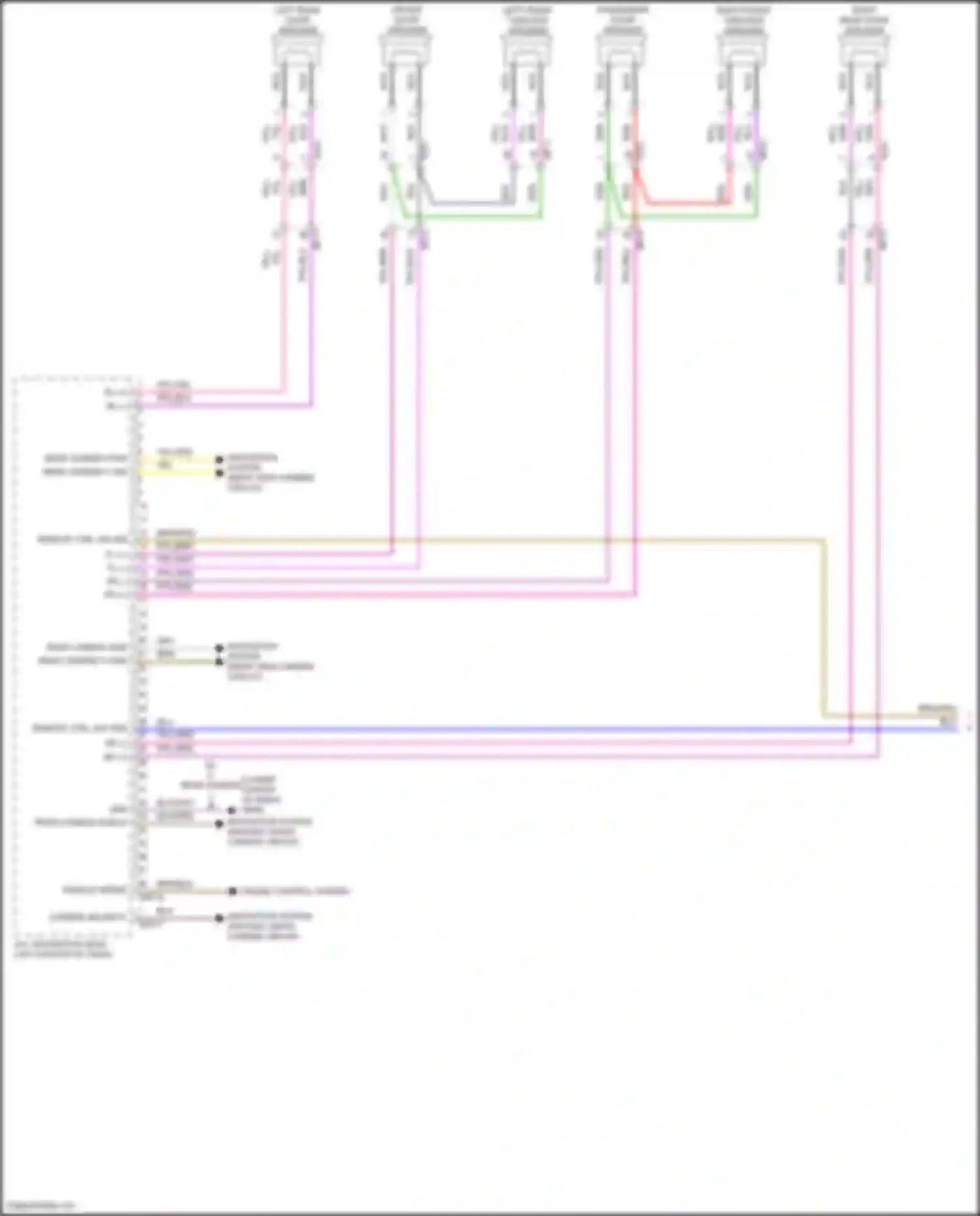 Sorento Kia IV (2020-2024): Radio circuit, hybrid w/ navigation w/o amplifier (1 of 3)