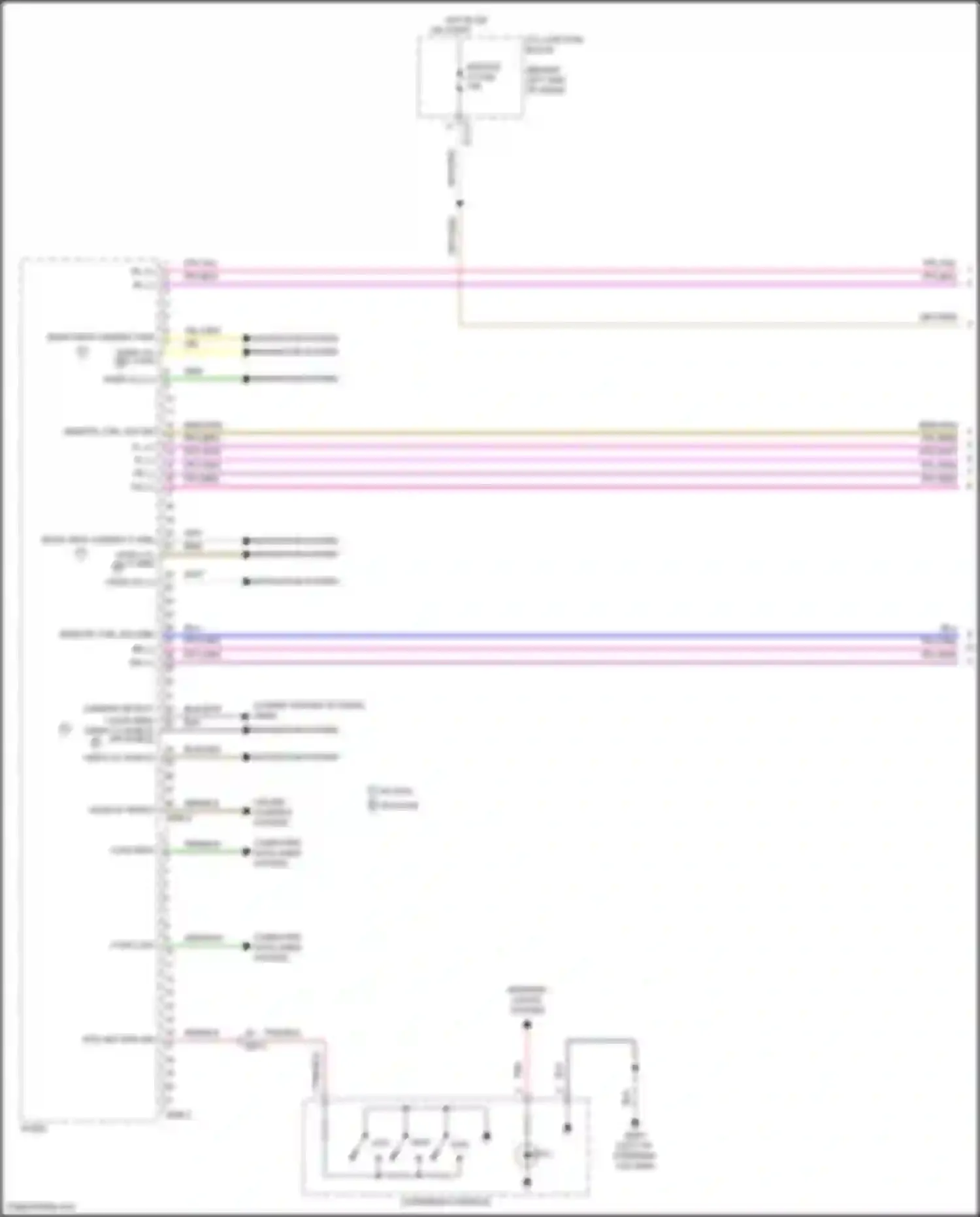 Sorento Kia IV (2020-2024): Radio circuit, hybrid w/o navigation & amplifier (1 of 4)