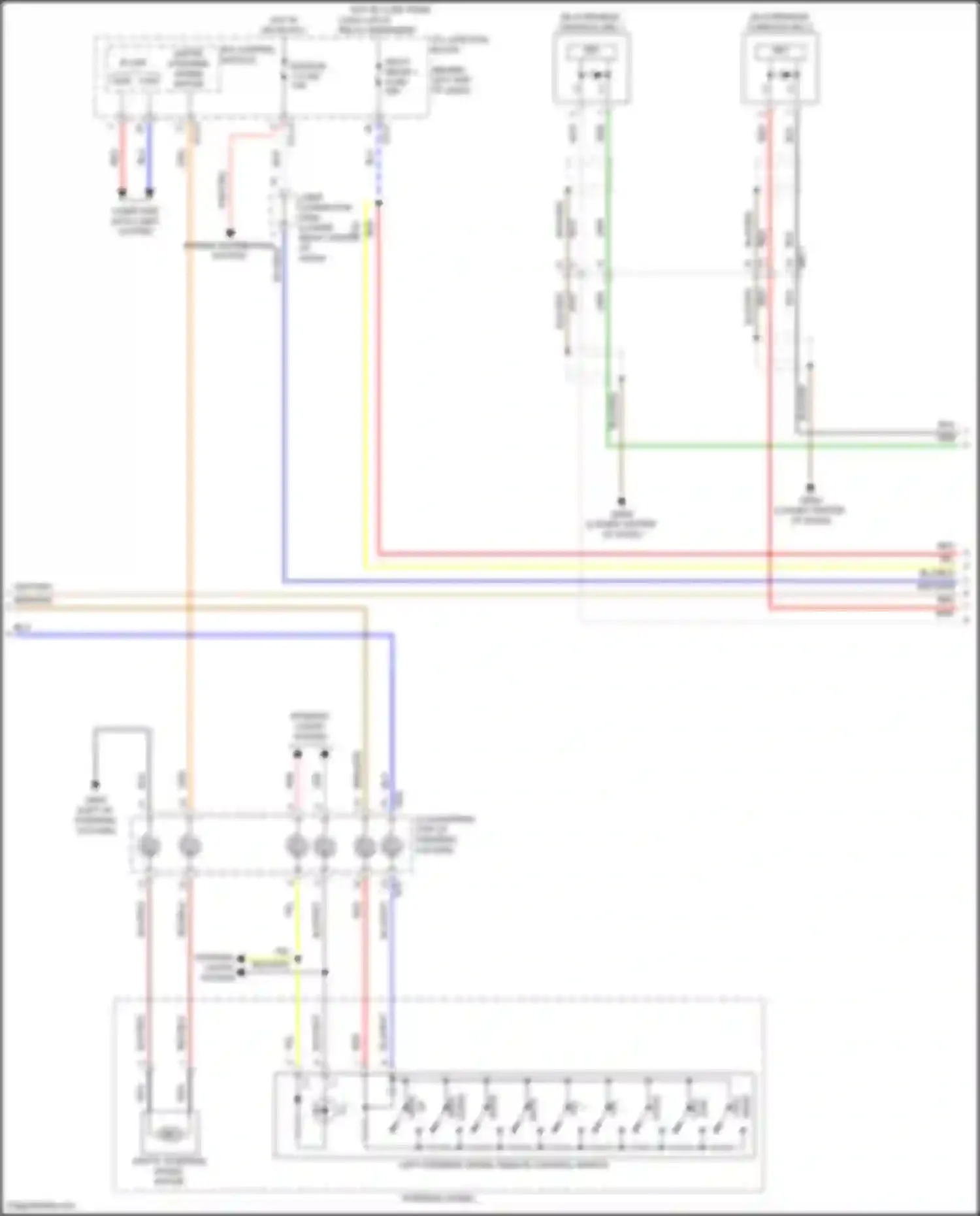 Sorento Kia IV (2020-2024): Radio circuit, hybrid w/o navigation & amplifier (3 of 4)