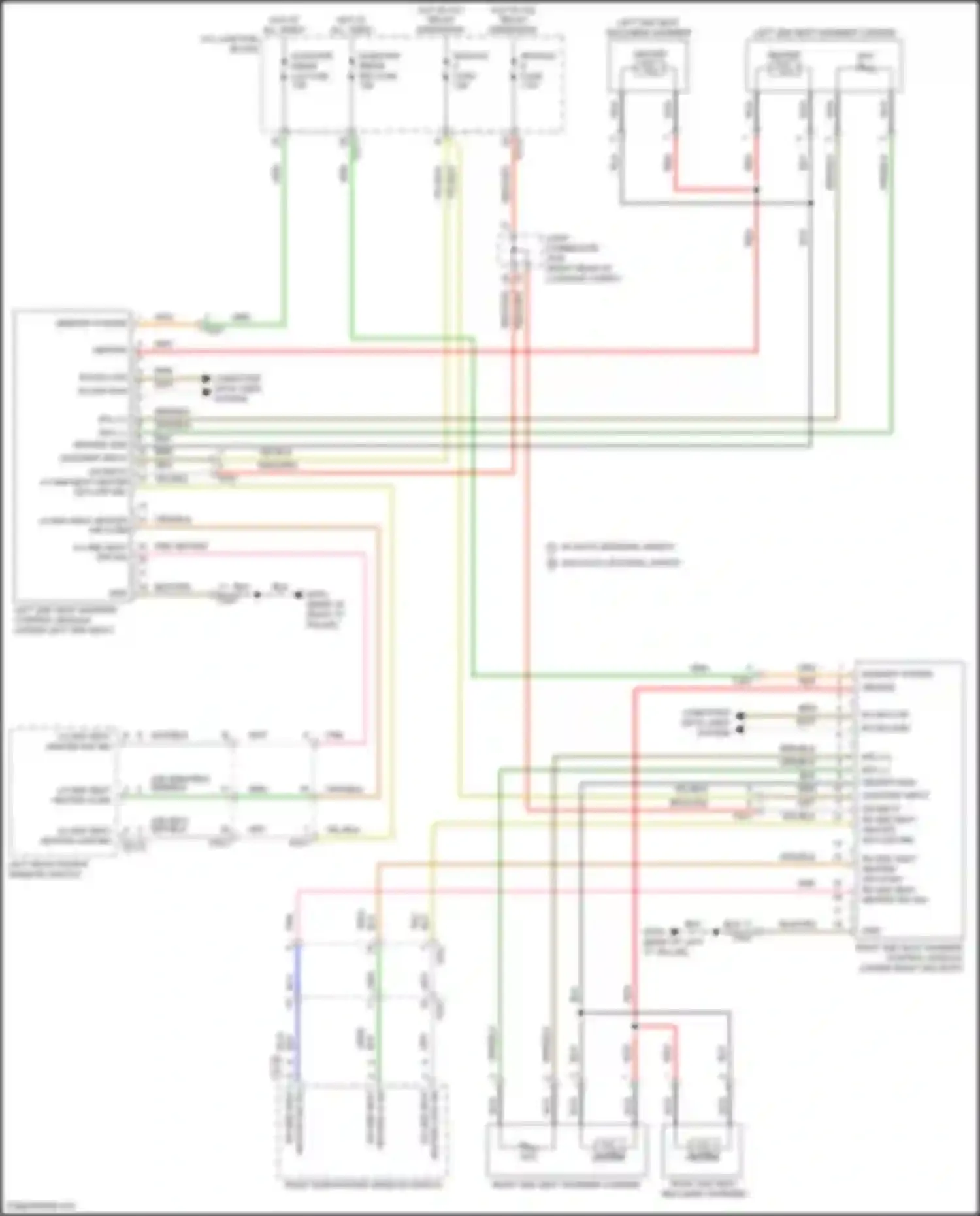 Wiring diagram b-can low for Kia Sorento IV (2020-2024) (36 of 39)