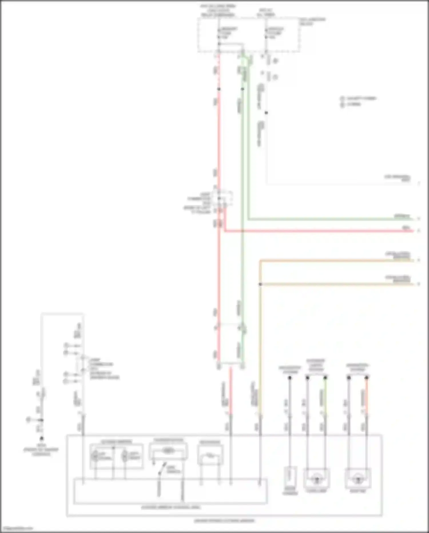 Wiring diagram bcw ind for Kia Sorento IV (2020-2024) (3 of 6)