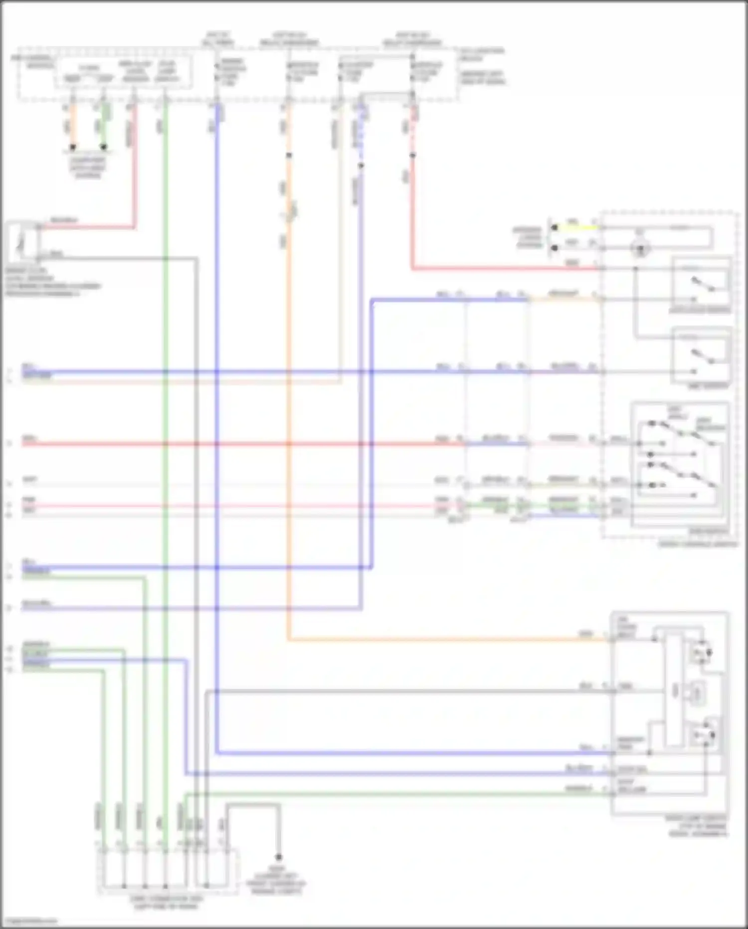 Wiring diagram blk for Kia Sorento IV (2020-2024) (223 of 281)