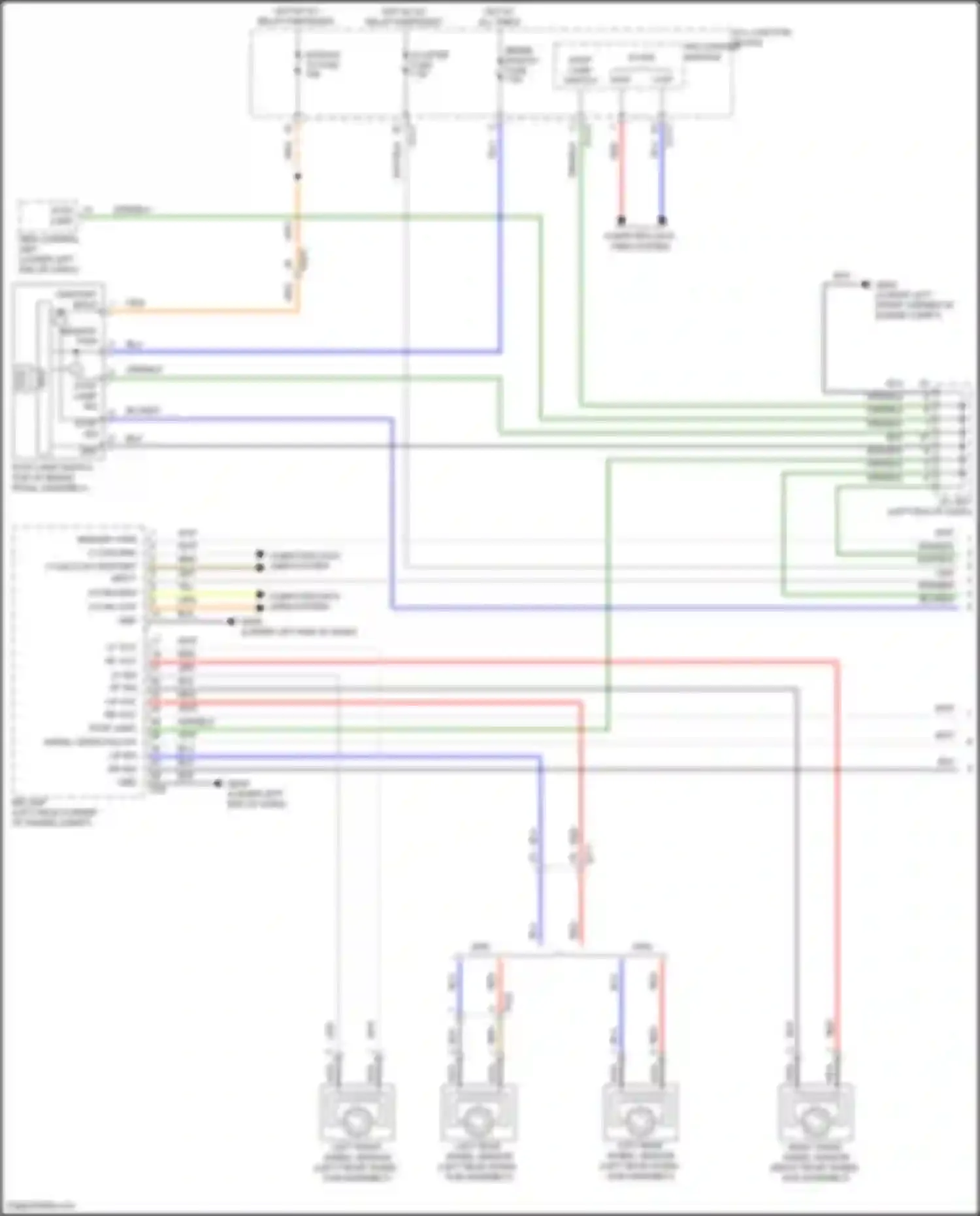 Wiring diagram blk for Kia Sorento IV (2020-2024) (250 of 281)