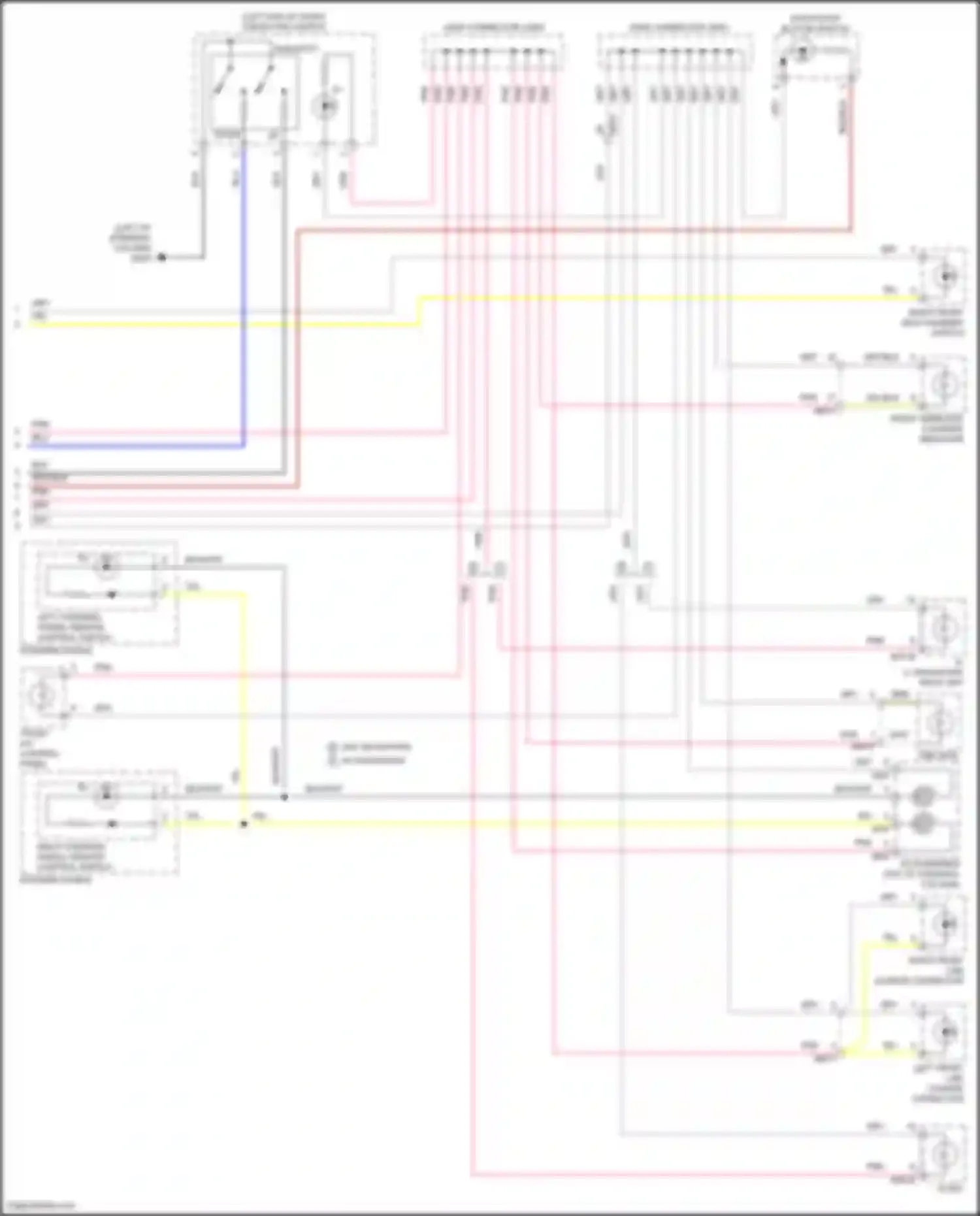 Wiring diagram blk/wht for Kia Sorento IV (2020-2024) (25 of 51)