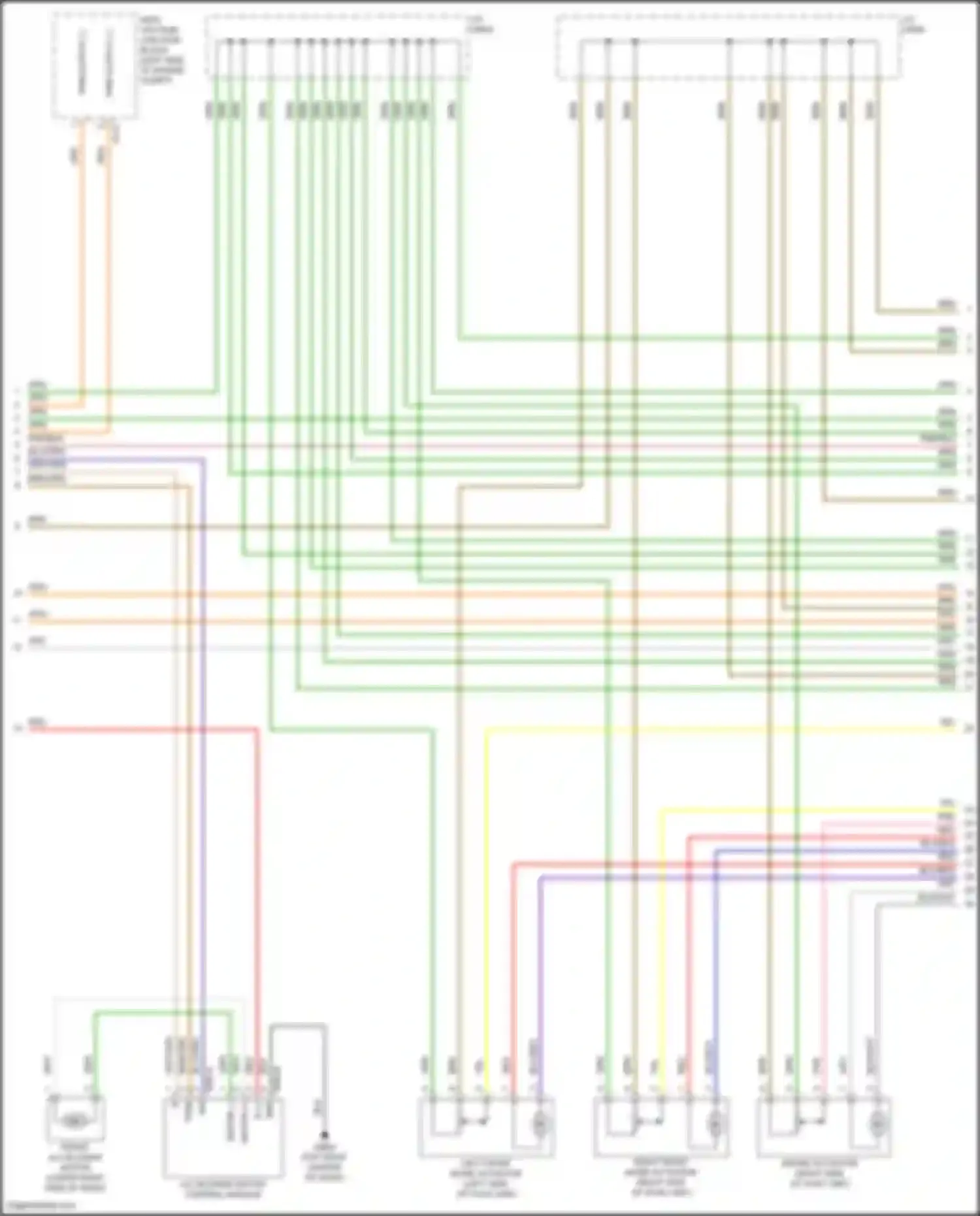 Wiring diagram blu/org for Kia Sorento IV (2020-2024) (55 of 102)