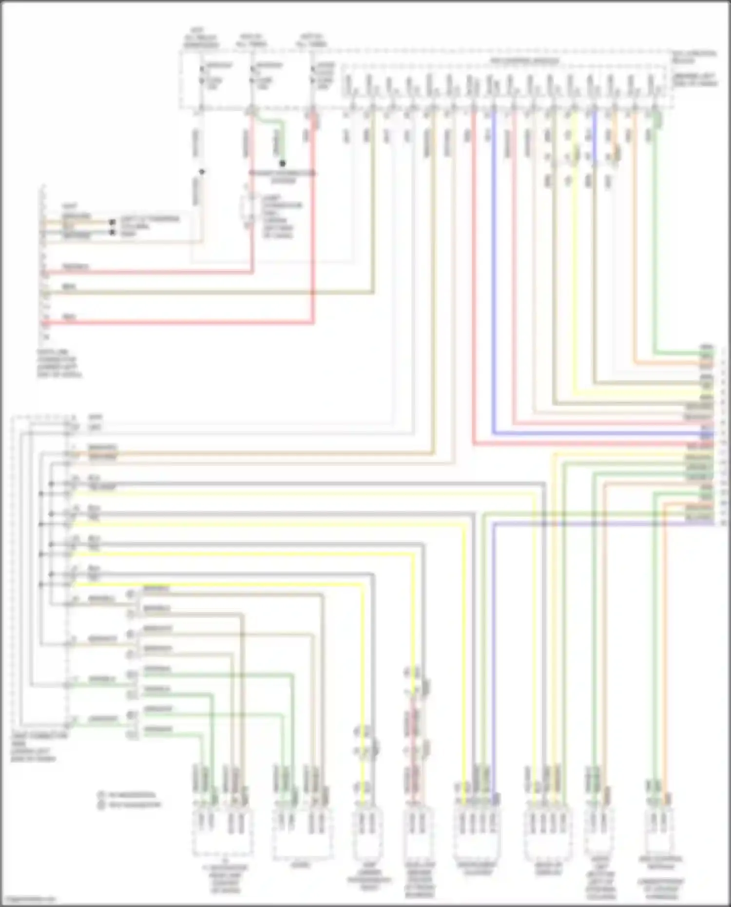 Wiring diagram blu/org for Kia Sorento IV (2020-2024) (74 of 102)