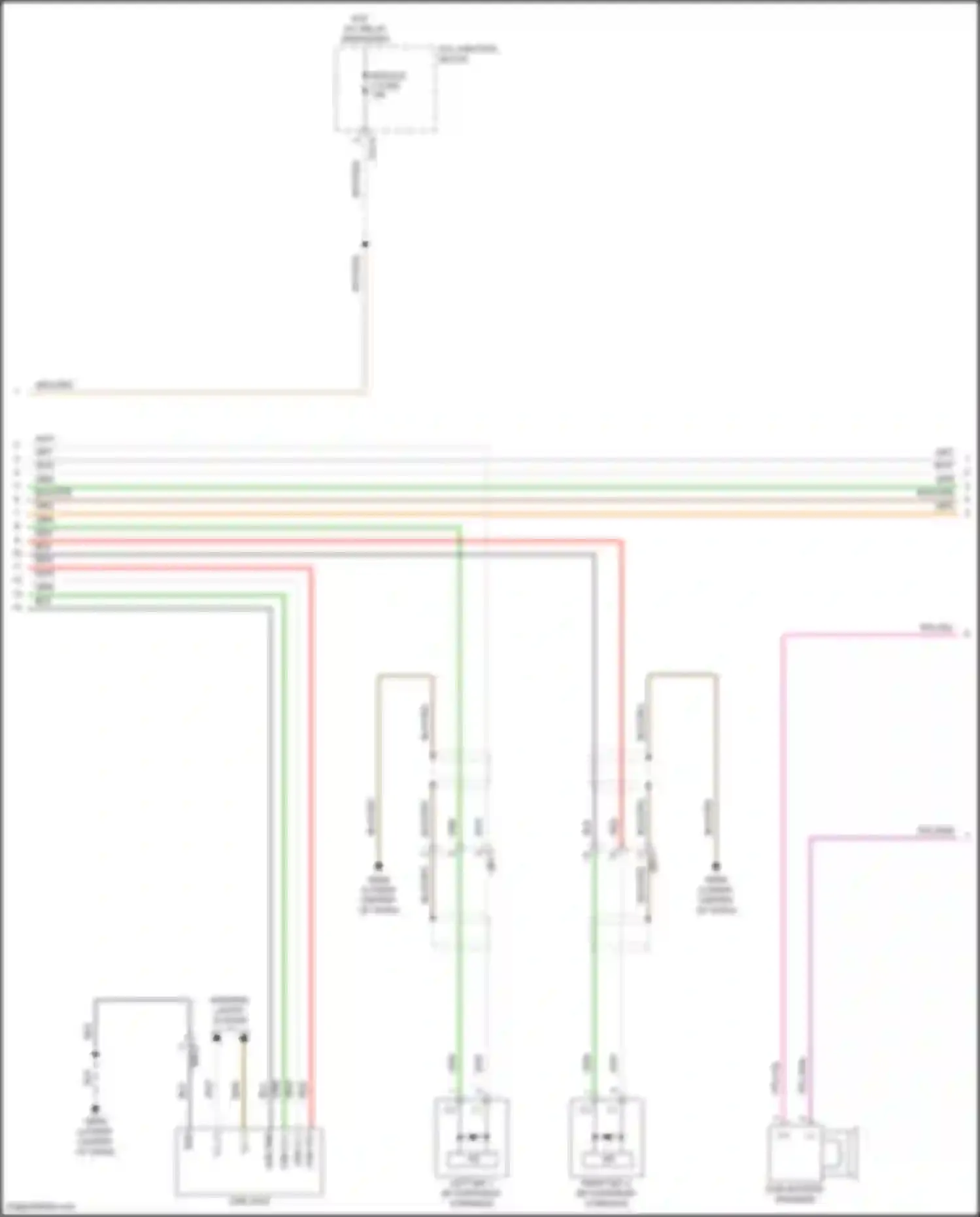 Wiring diagram brn for Kia Sorento IV (2020-2024) (26 of 223)