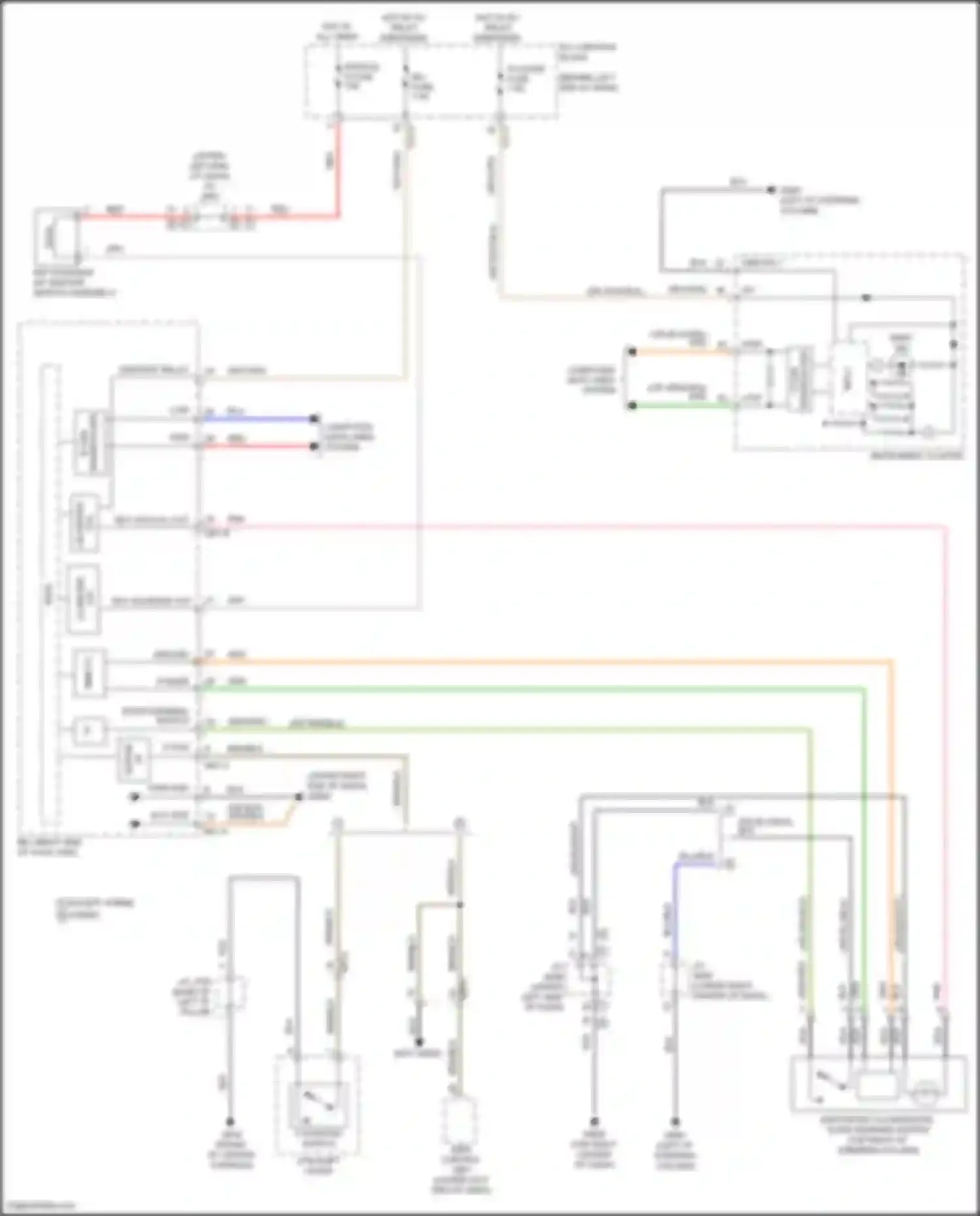 Wiring diagram computer data lines system for Kia Sorento IV (2020-2024) (22 of 164)