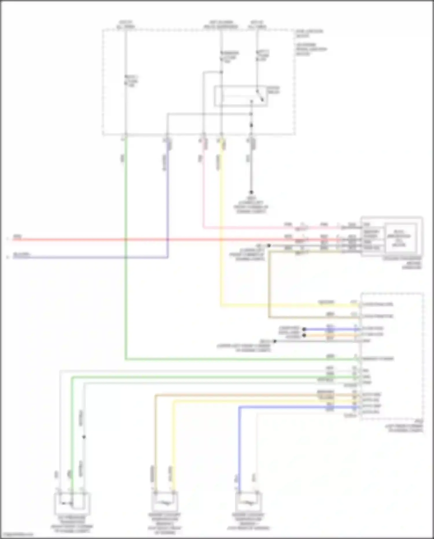 Wiring diagram computer data lines system for Kia Sorento IV (2020-2024) (112 of 164)