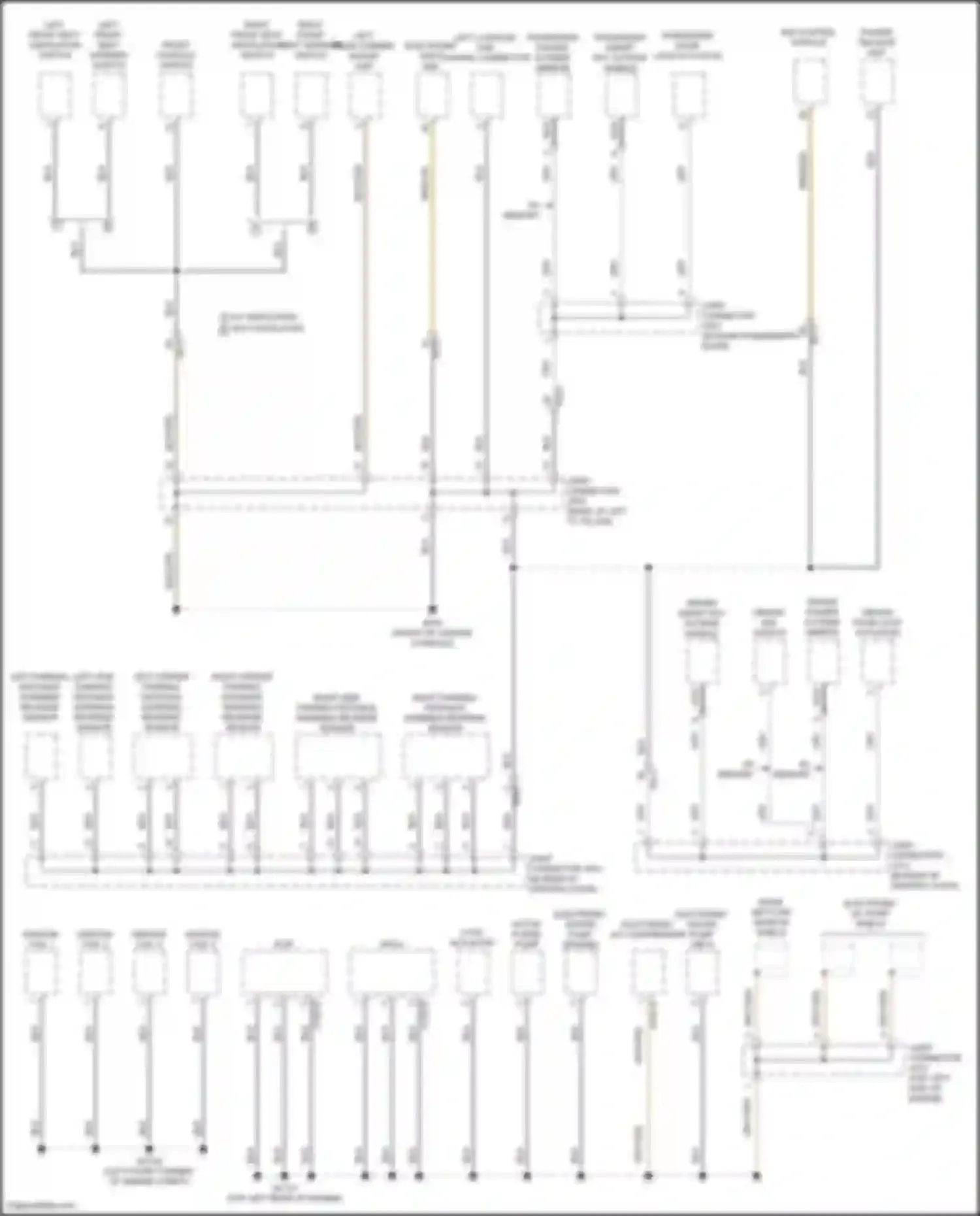 Wiring diagram electronic shift dial for Kia Sorento IV (2020-2024) (2 of 4)