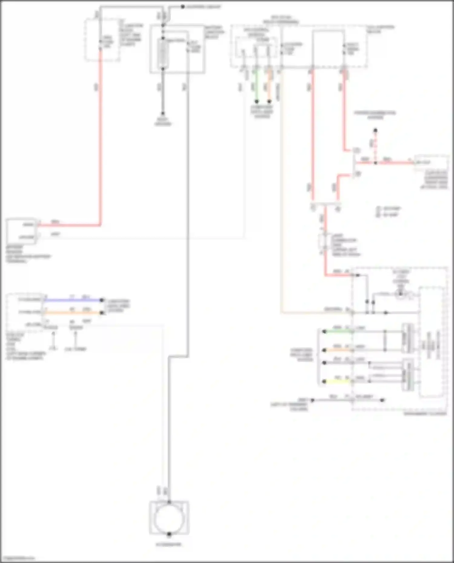 Wiring diagram e/r junction block for Kia Sorento IV (2020-2024) (41 of 56)