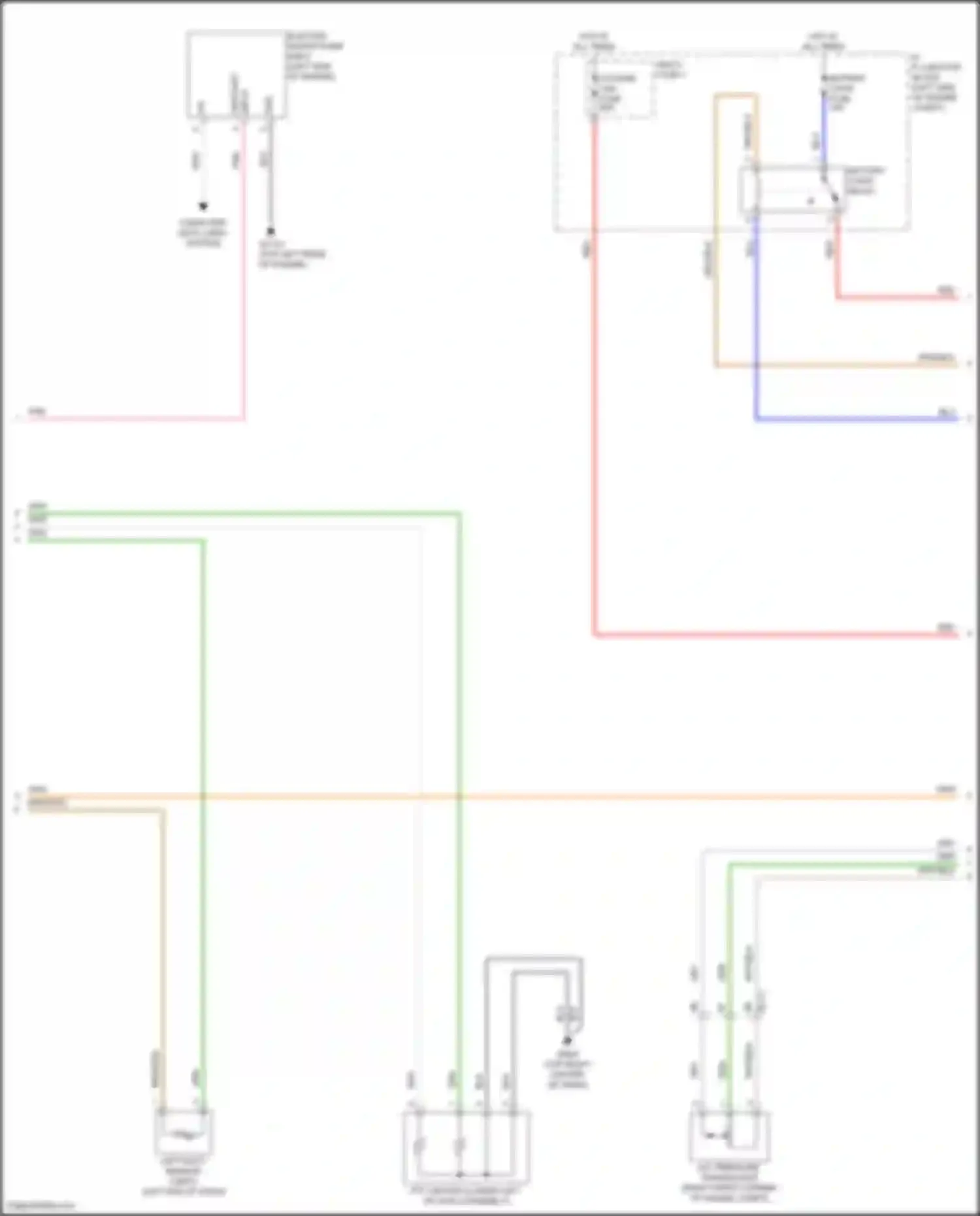 Wiring diagram e/r junction block for Kia Sorento IV (2020-2024) (25 of 56)