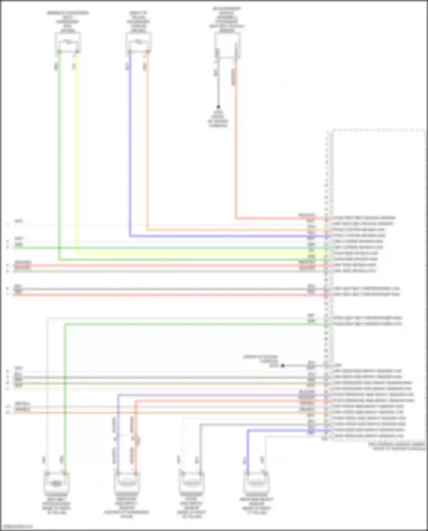 Wiring diagram gry for Kia Sorento IV (2020-2024) (130 of 227)